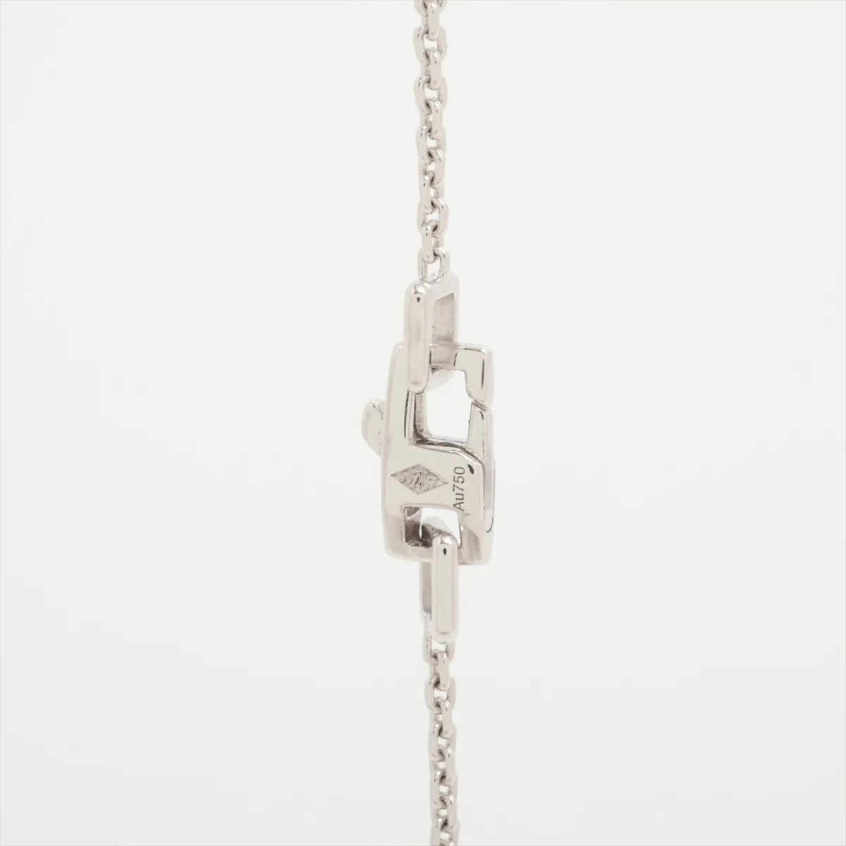 Lockit Pendant Necklace, 750 (WG), 8.4g, 097383 — view 3