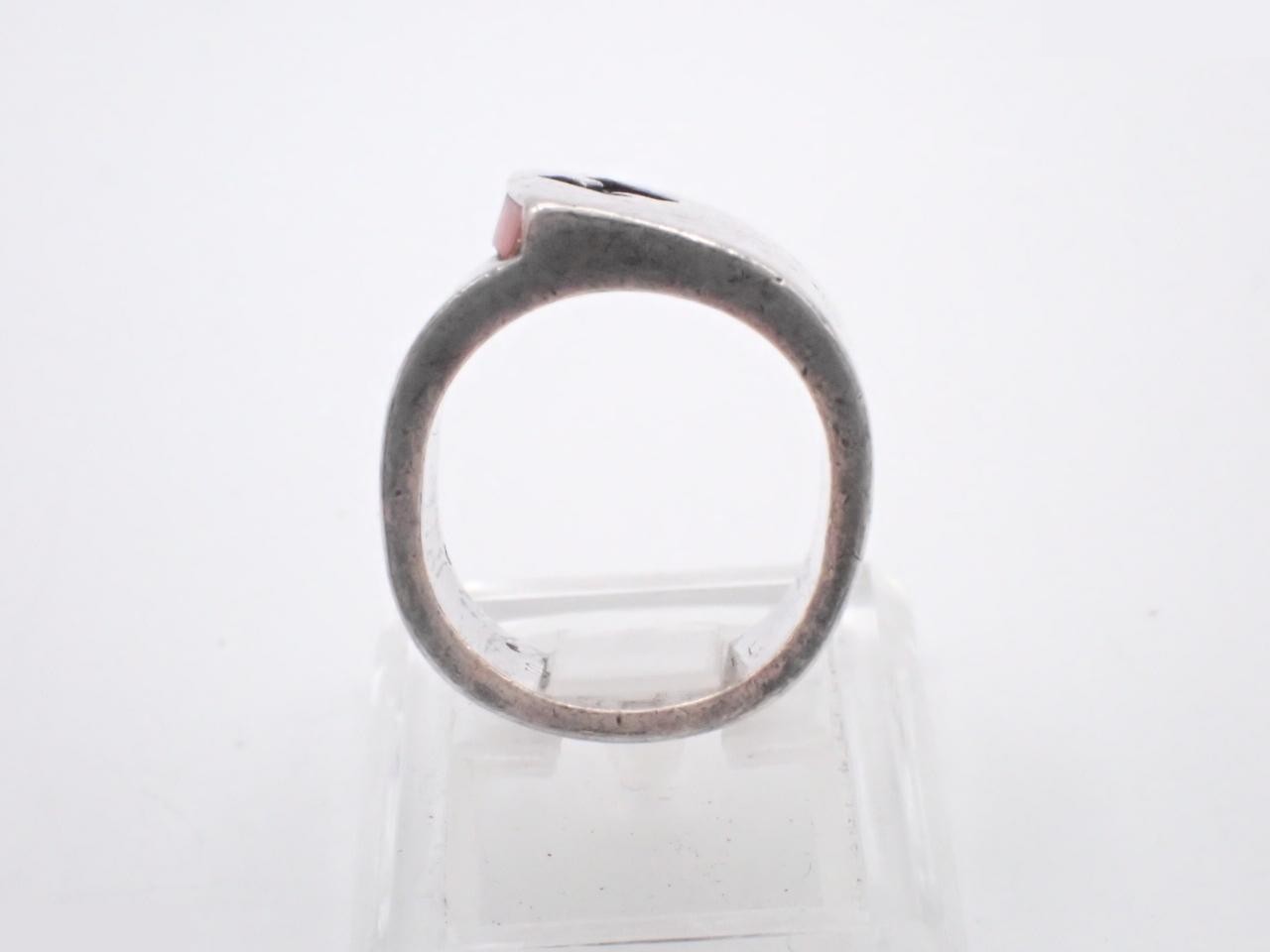 ring, 925 sterling silver, 11.0g, stamped 51, actual size #8.5 — view 3