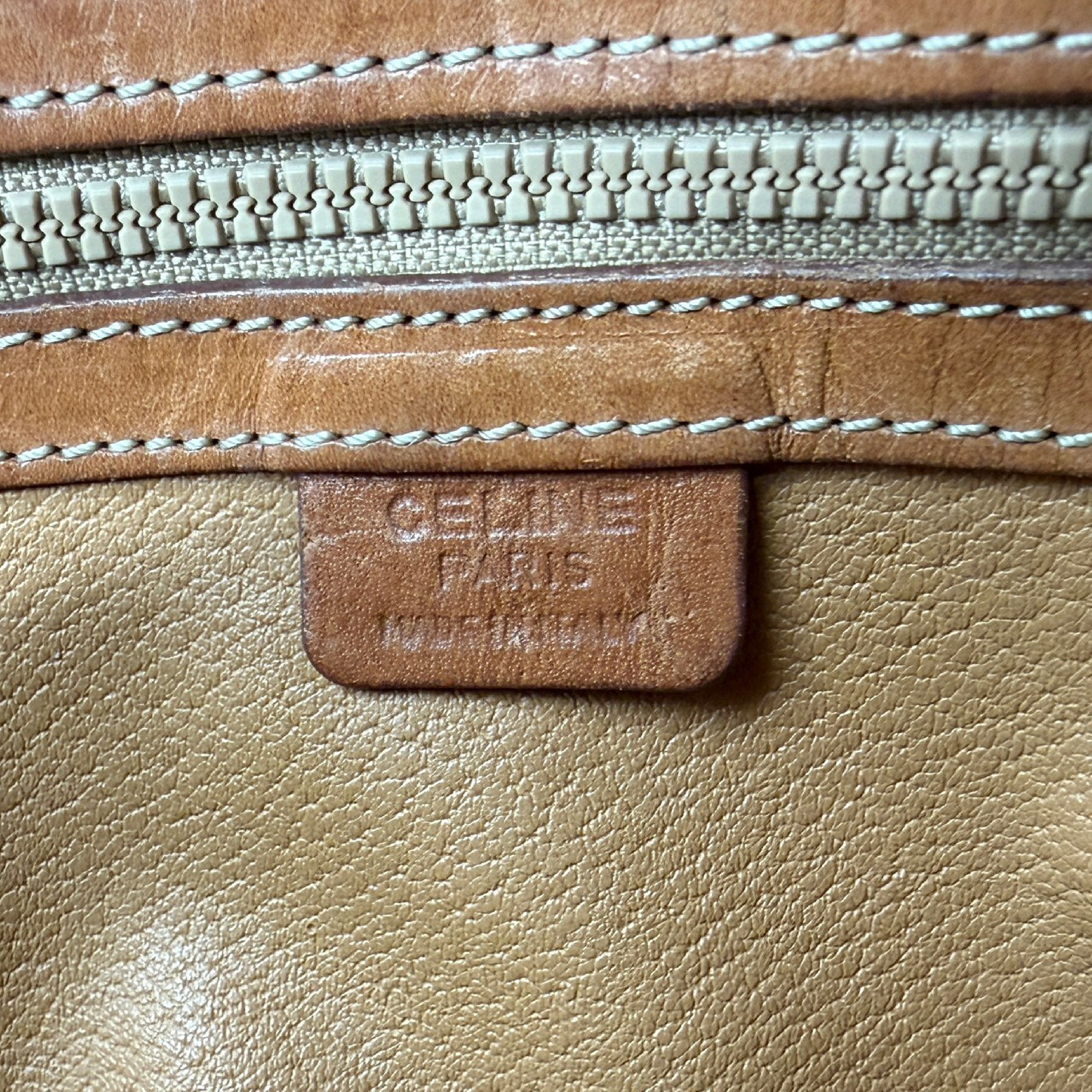 Macadam PVC Leather Handbag, Brown — view 9