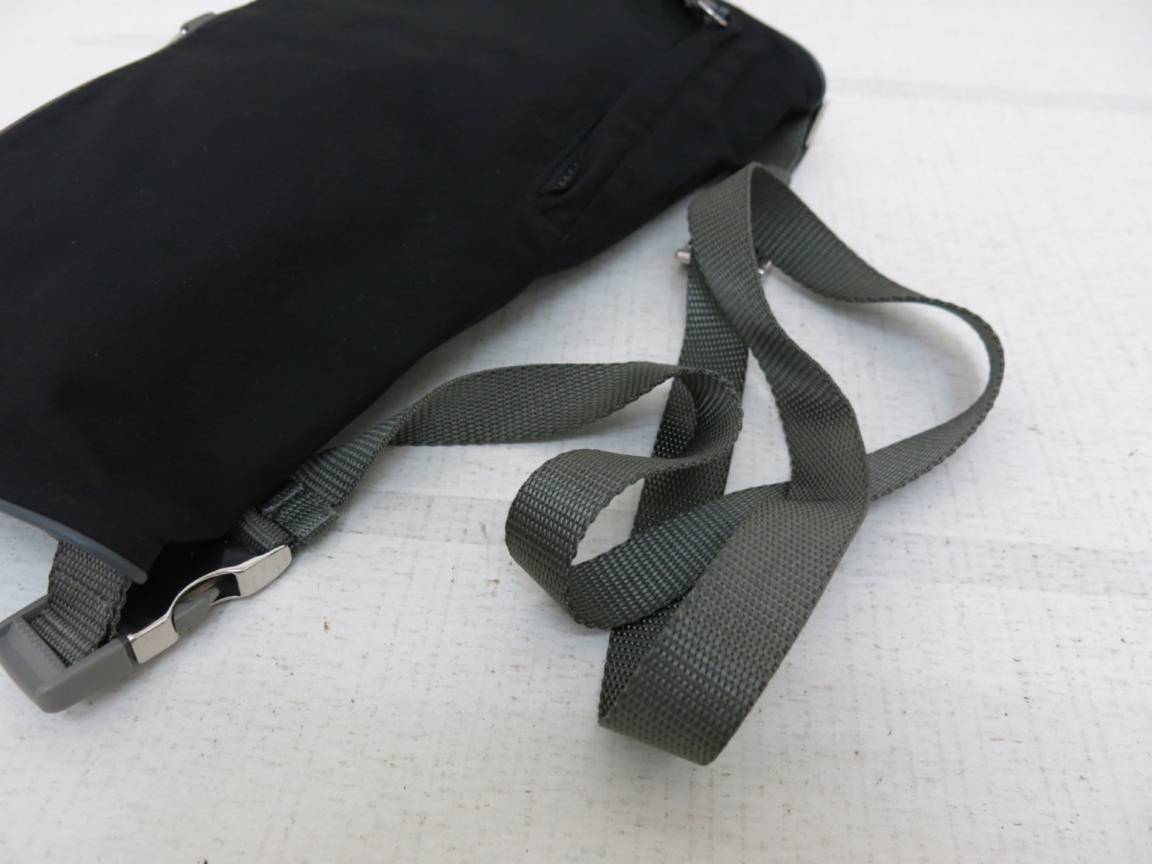 Sports Nylon Shoulder Bag Black Shoulder Bag — view 3