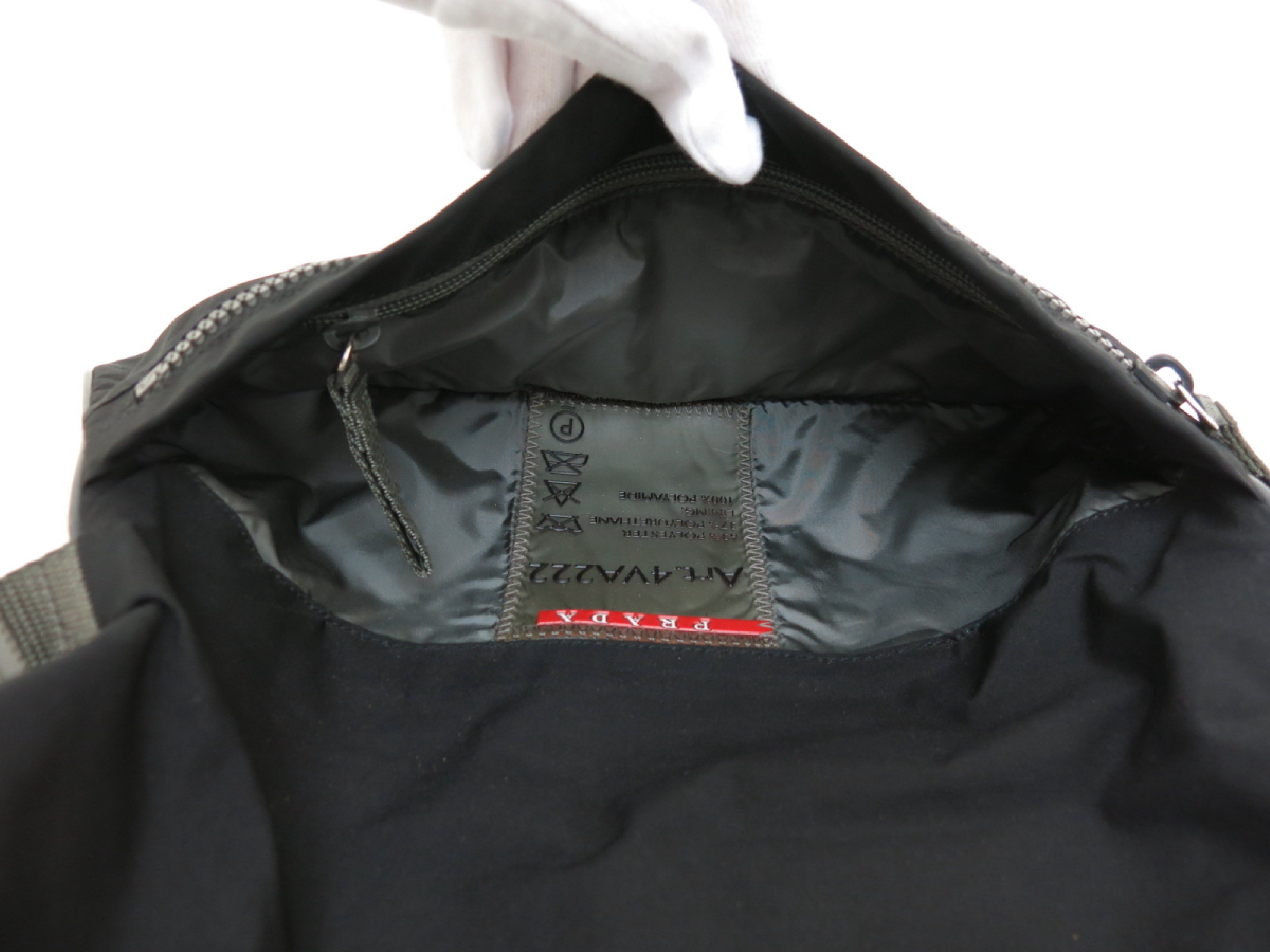 Sports Nylon Shoulder Bag Black Shoulder Bag — view 7
