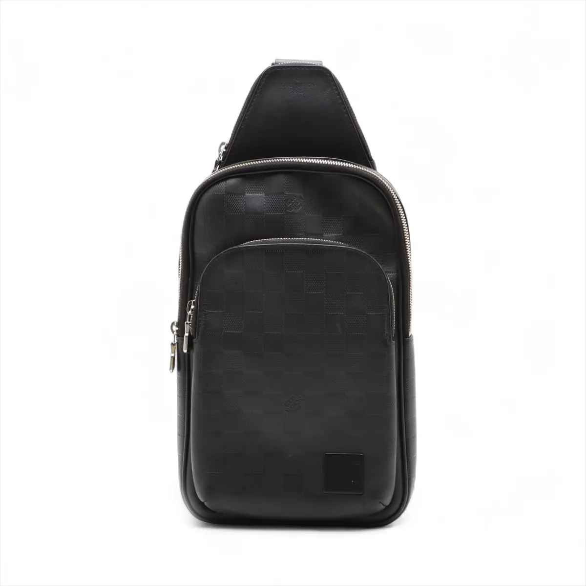 Damier Infini Avenue Sling Bag N45303 Black x Gray (RFID detected)