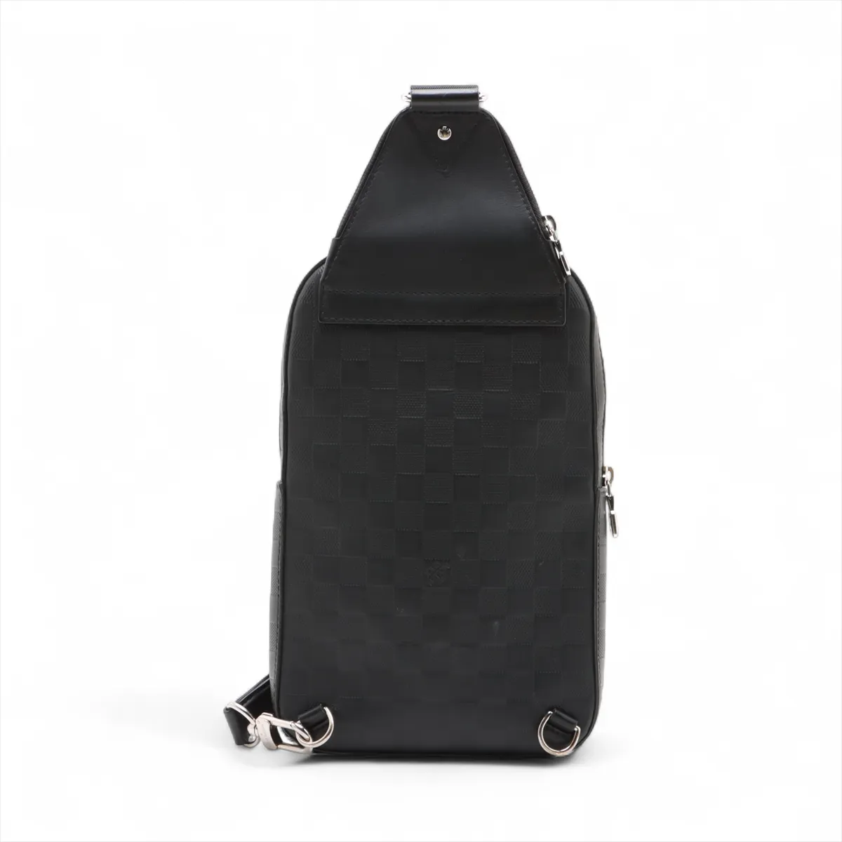 Damier Infini Avenue Sling Bag N45303 Black x Gray (RFID detected) — view 2