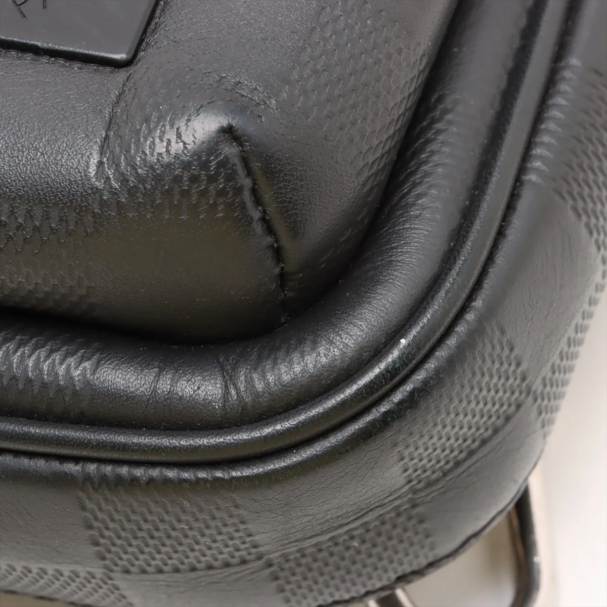 Damier Infini Avenue Sling Bag N45303 Black x Gray (RFID detected) — view 12