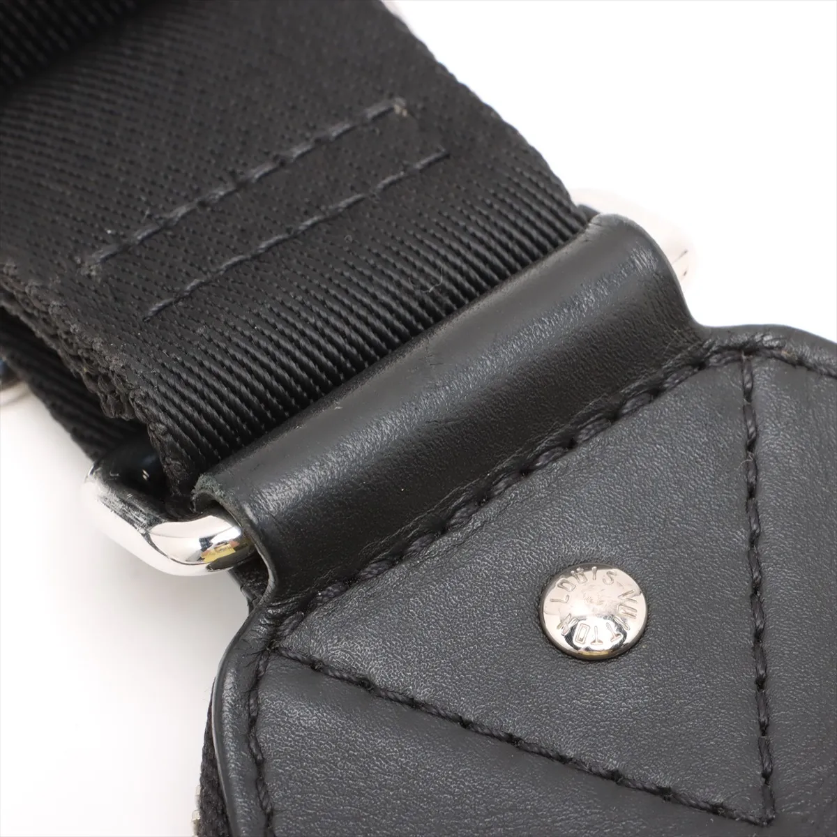 Damier Infini Avenue Sling Bag N45303 Black x Gray (RFID detected) — view 13