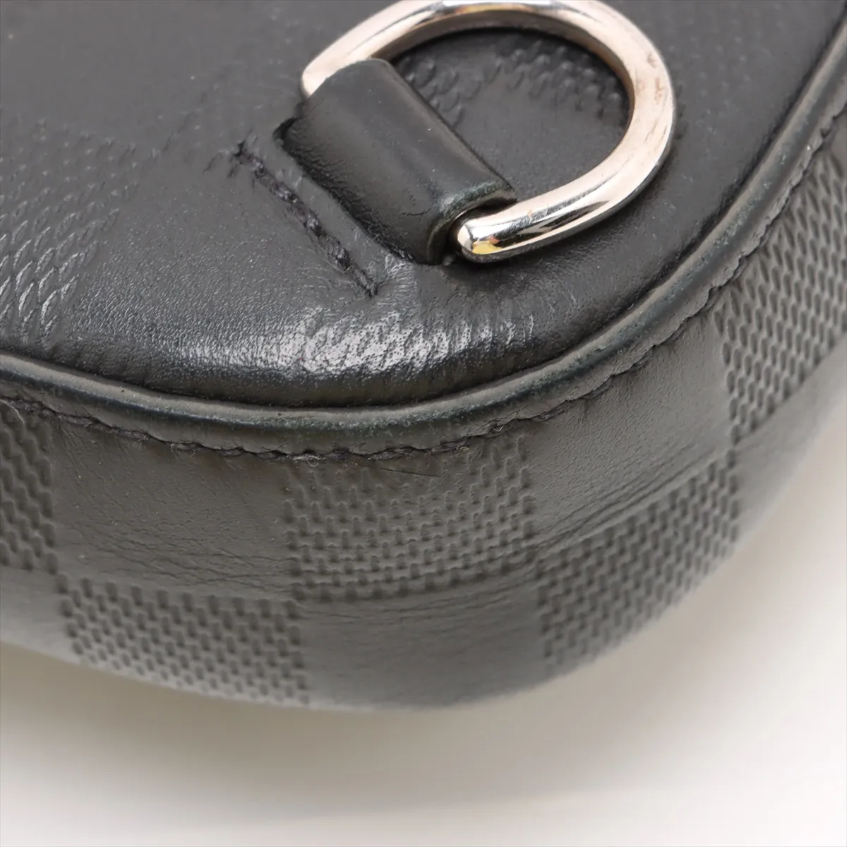 Damier Infini Avenue Sling Bag N45303 Black x Gray (RFID detected) — view 14