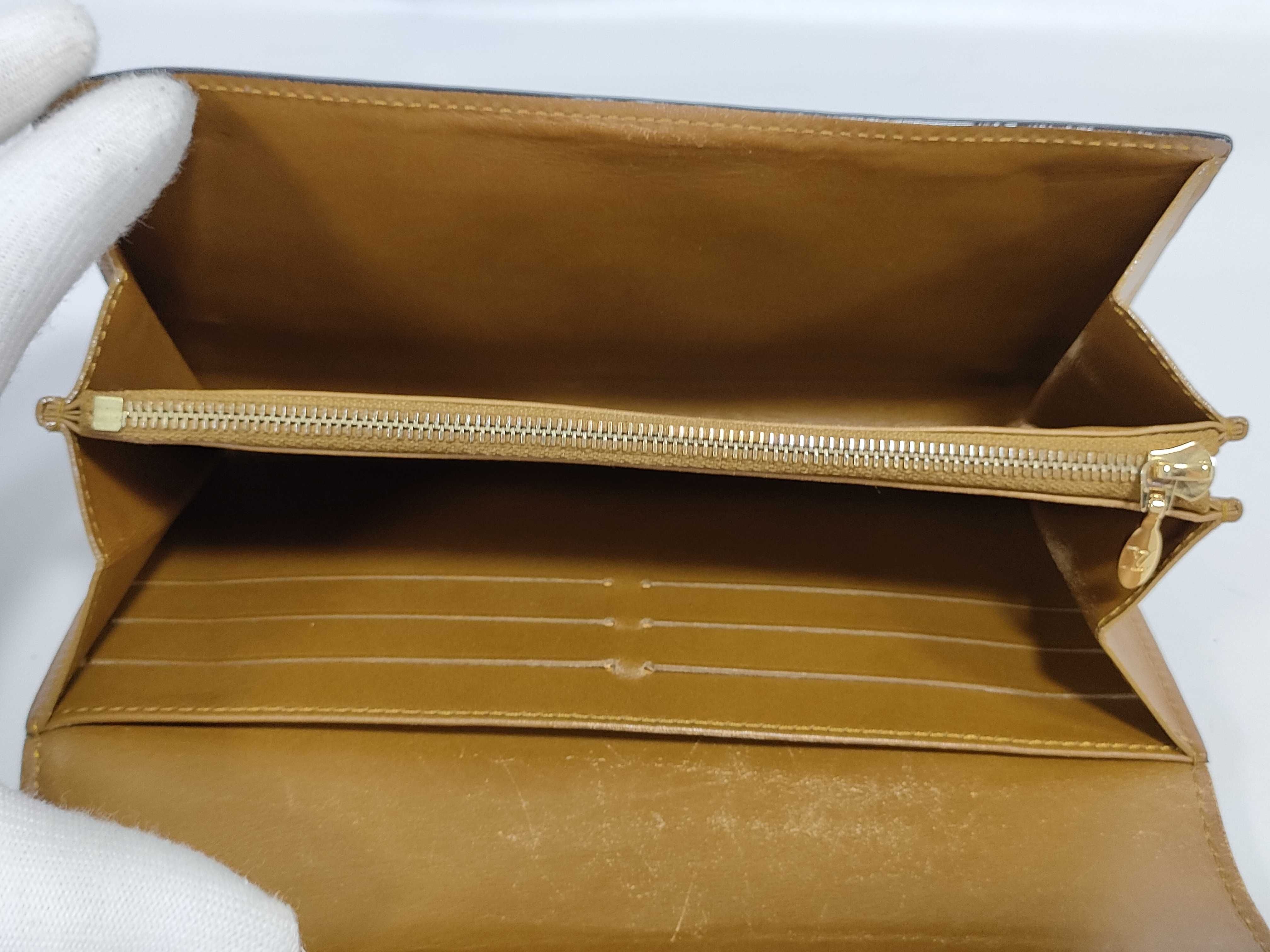 Vernis Portefeuille Sarah Monogram Vernis Wallet — view 12