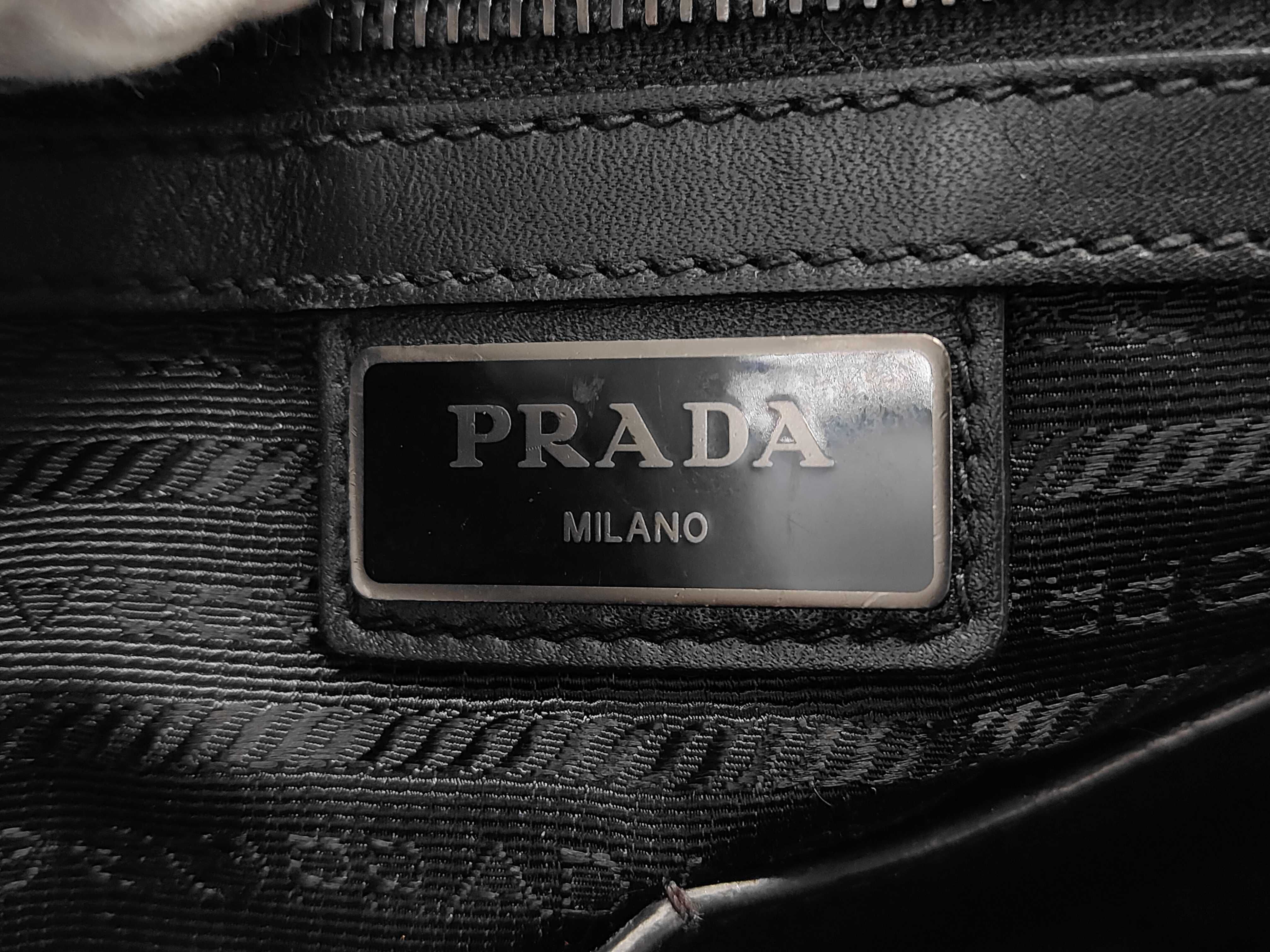 Saffiano Leather Backpack — view 9