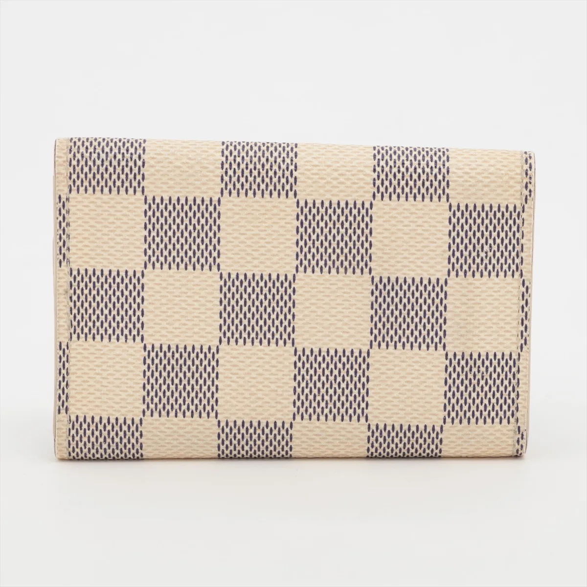 Damier Azur Multicles 6 N61745 CT0112 Ivory Key Case — view 2