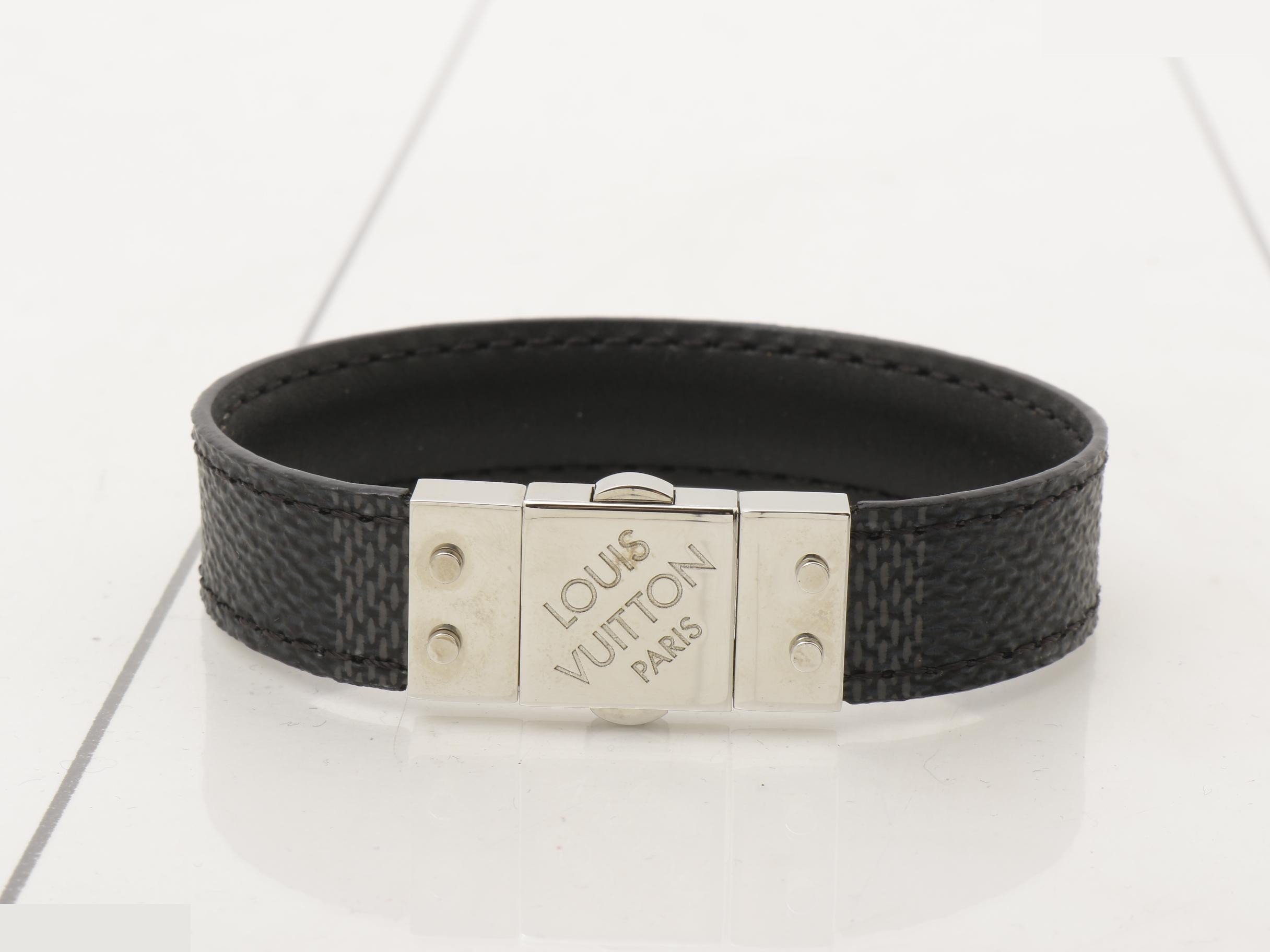 Damier Graphite Bracelet Check It