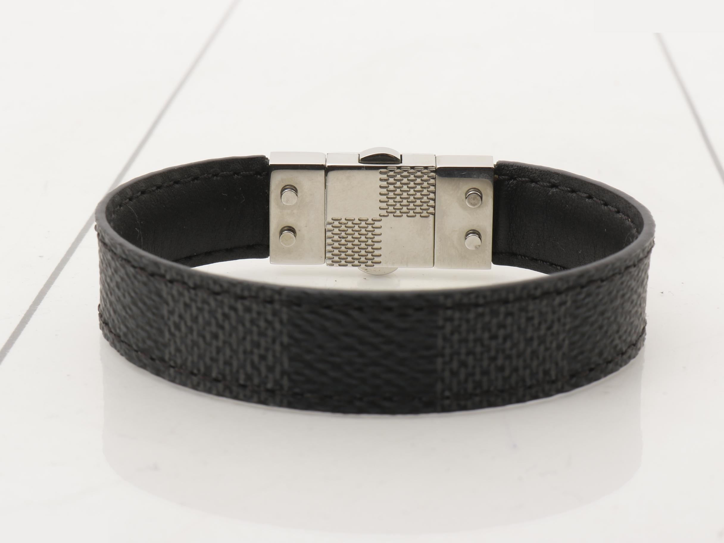 Damier Graphite Bracelet Check It — view 2