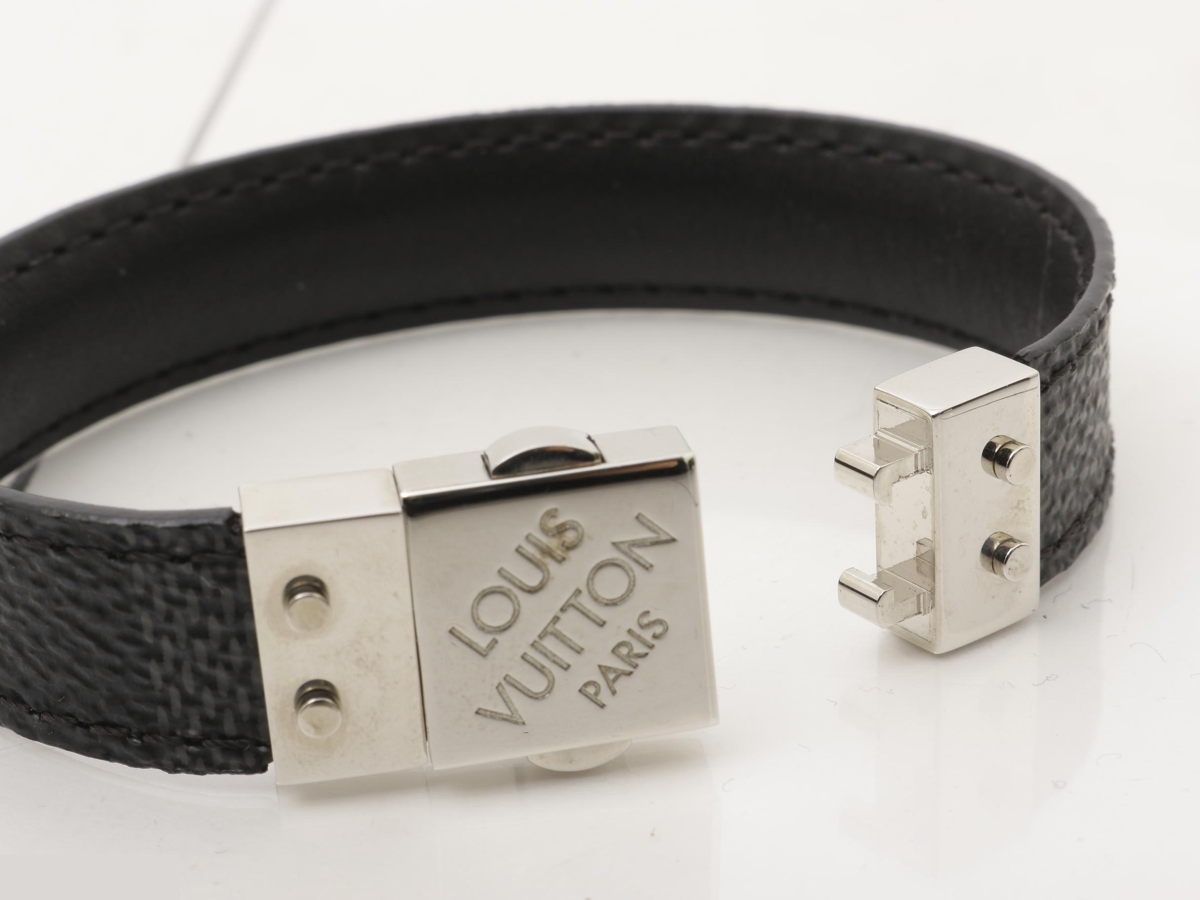 Damier Graphite Bracelet Check It — view 3
