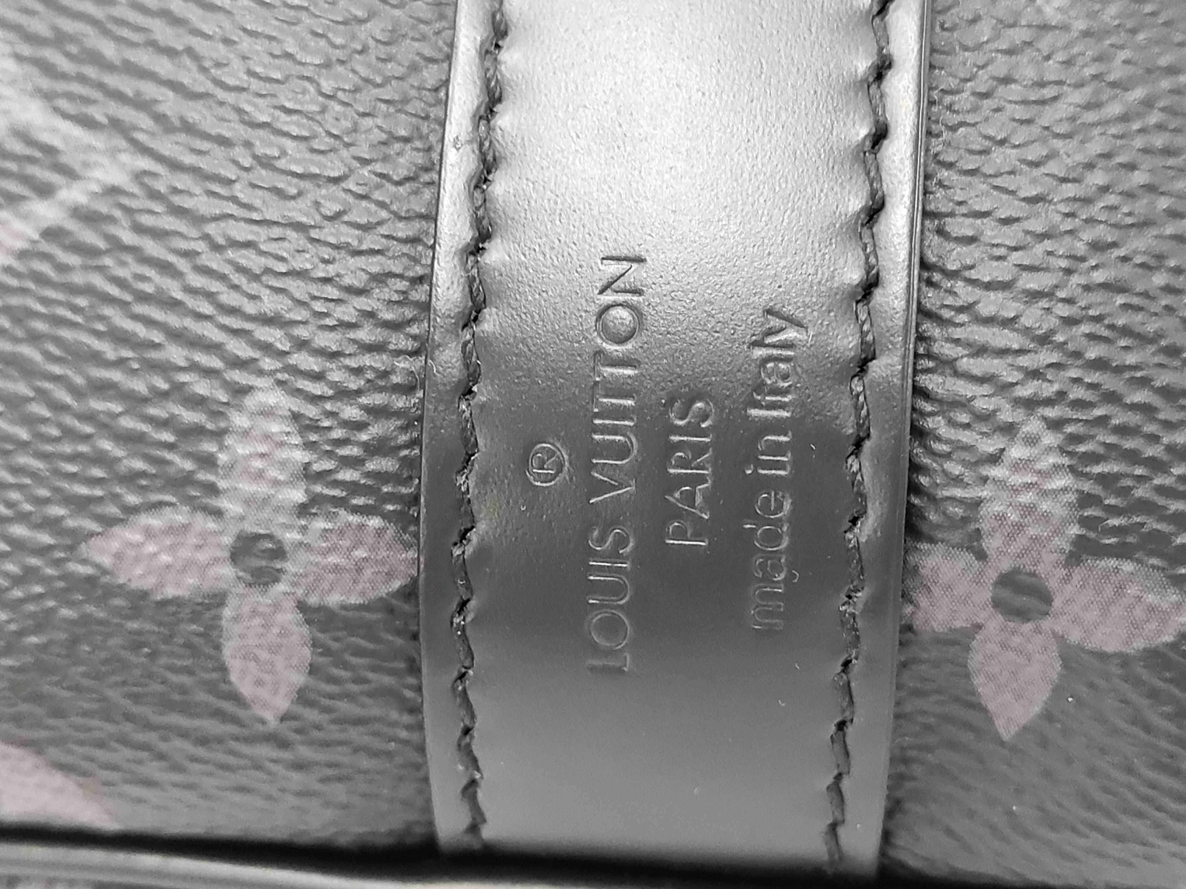 Monogram Eclipse Keepall Bandoulière 55 M40605 IC Chip Boston Bag — view 9