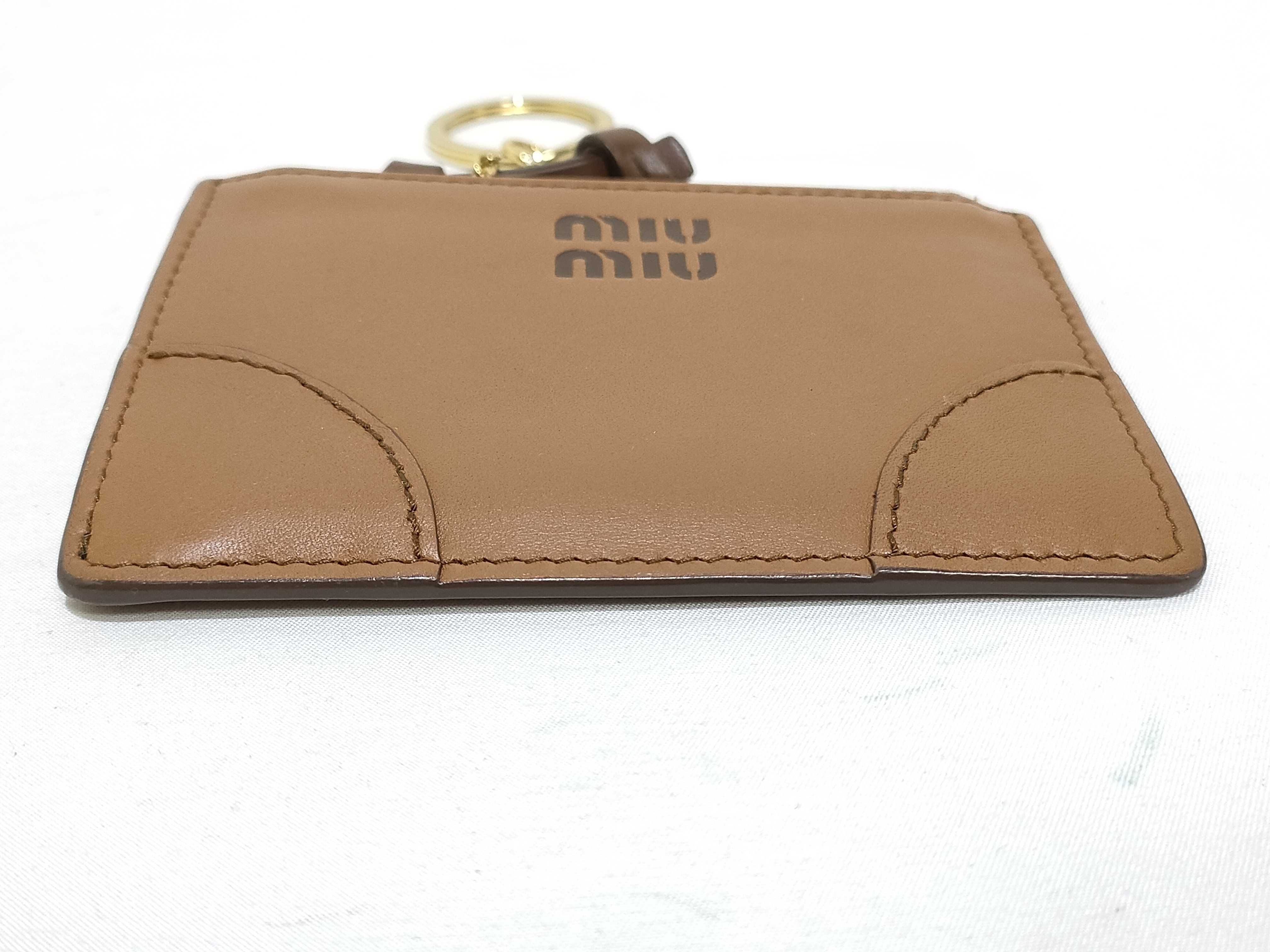 card case/coin case, leather, brown. — view 3