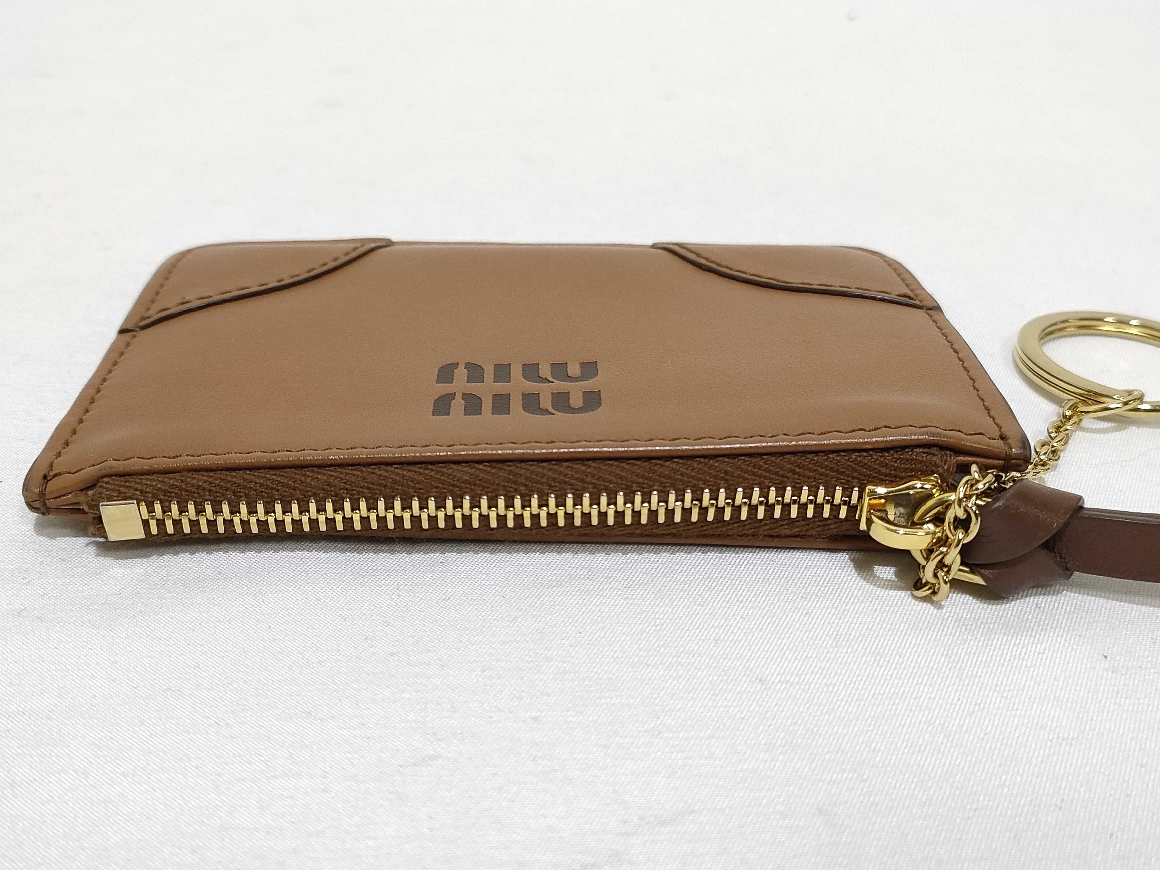 card case/coin case, leather, brown. — view 6
