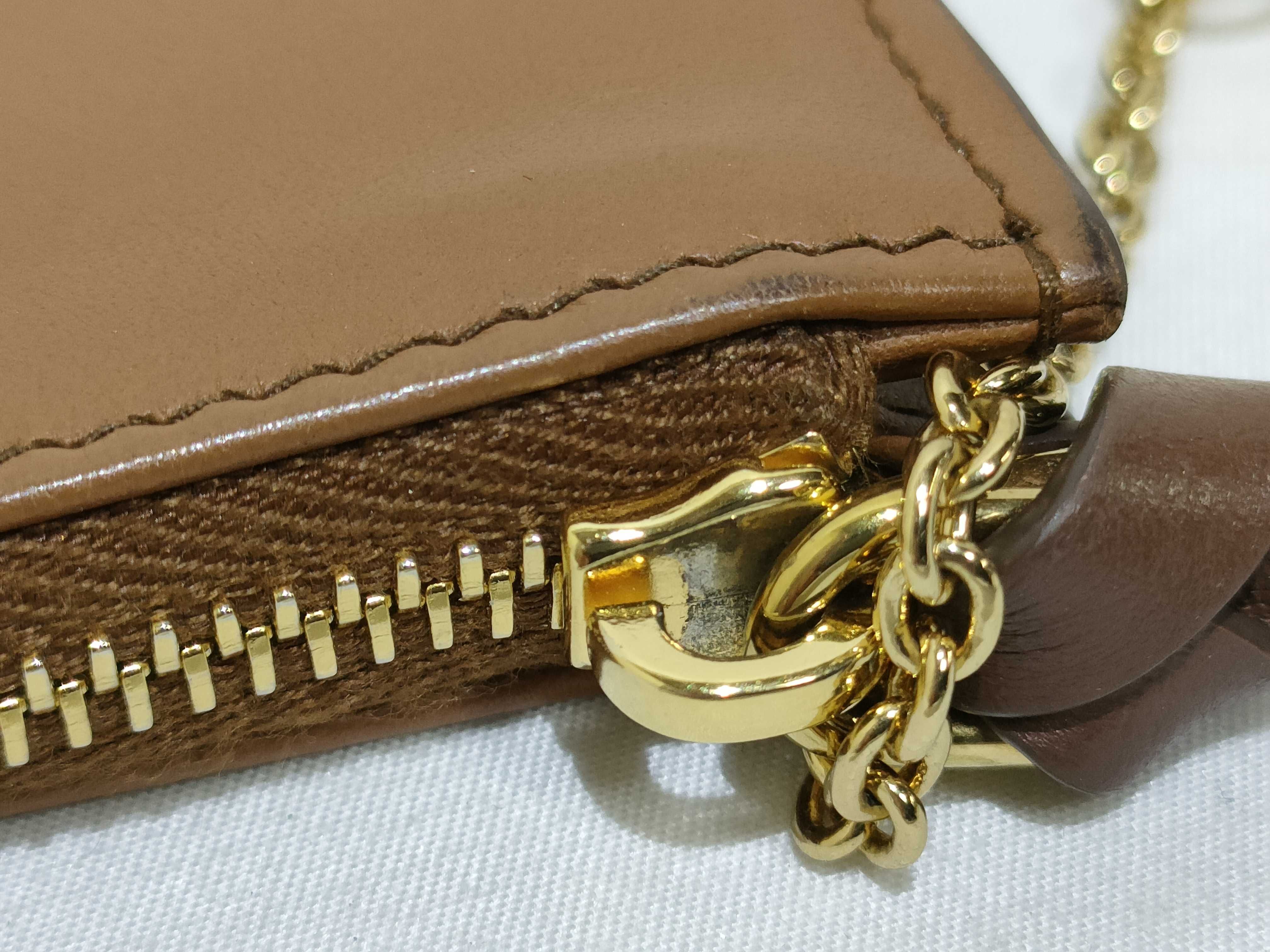 card case/coin case, leather, brown. — view 7