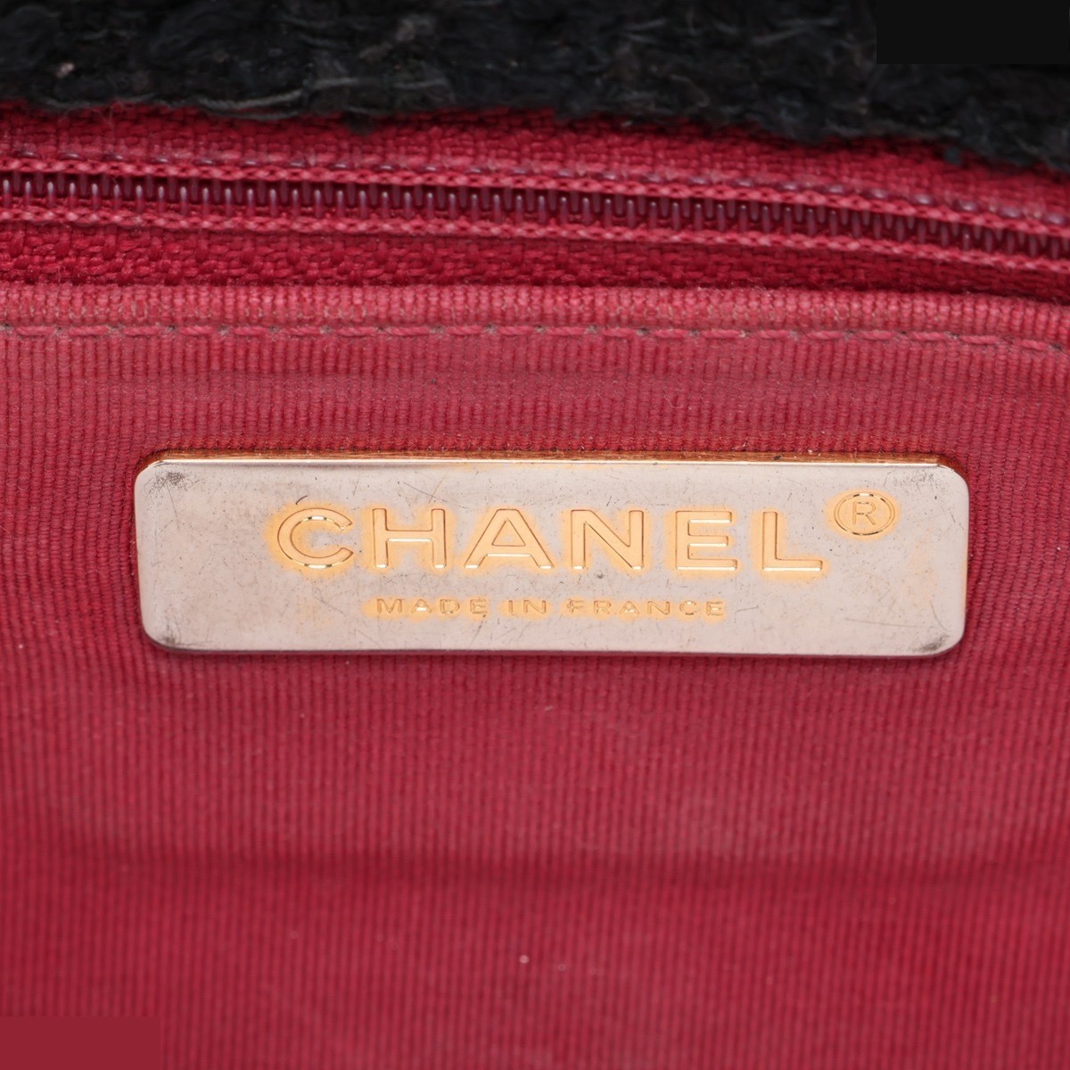 19 Tweed x Leather Shoulder Bag Chain Shoulder Bag — view 7