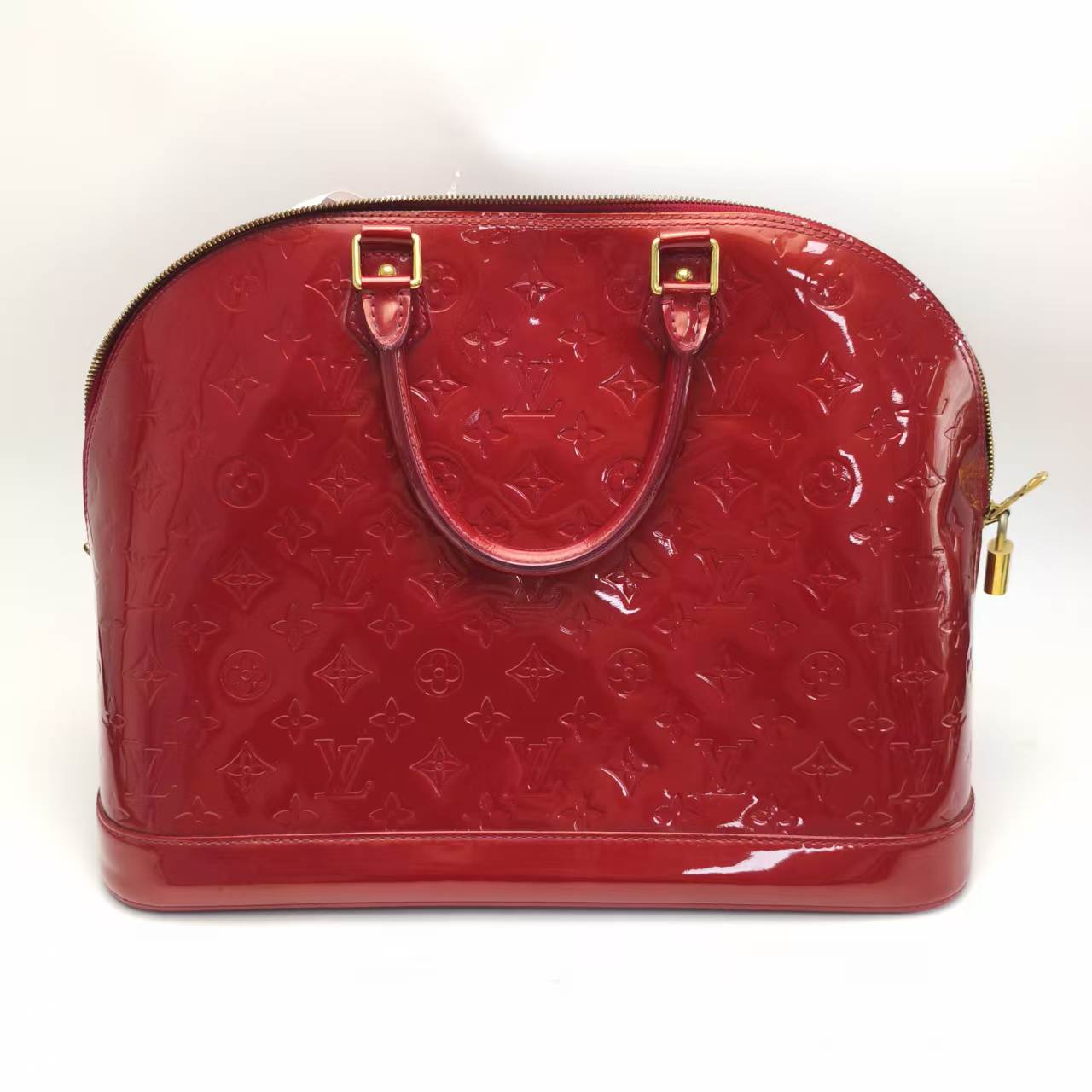 【*Shipped from: China*】LOUIS VUITTON Alma Patent Leather Handbag — view 2