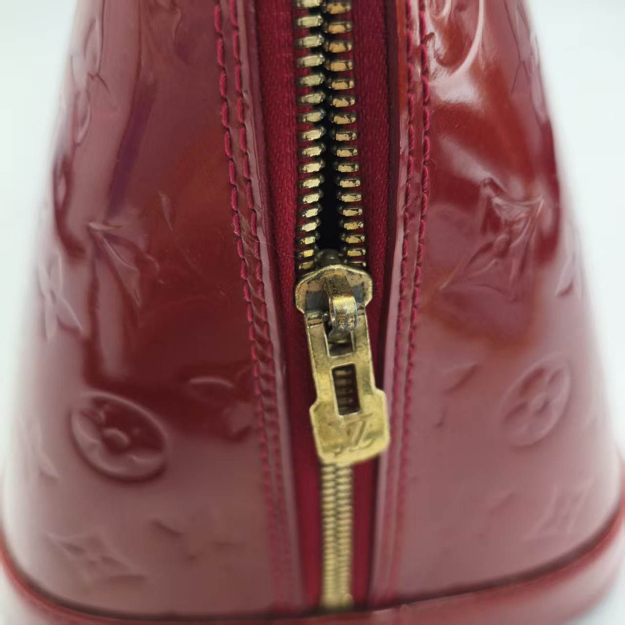【*Shipped from: China*】LOUIS VUITTON Alma Patent Leather Handbag — view 14