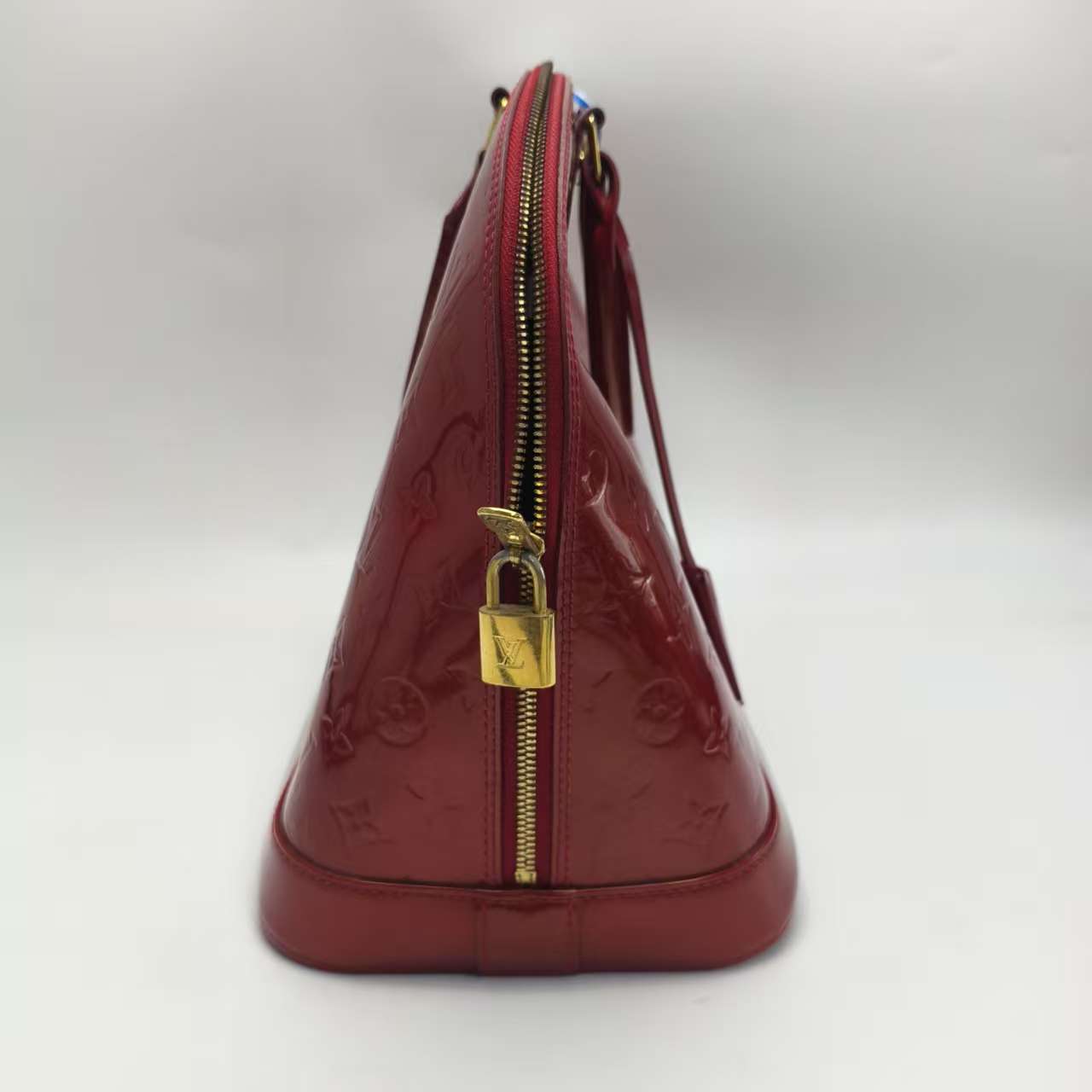 【*Shipped from: China*】LOUIS VUITTON Alma Patent Leather Handbag — view 4