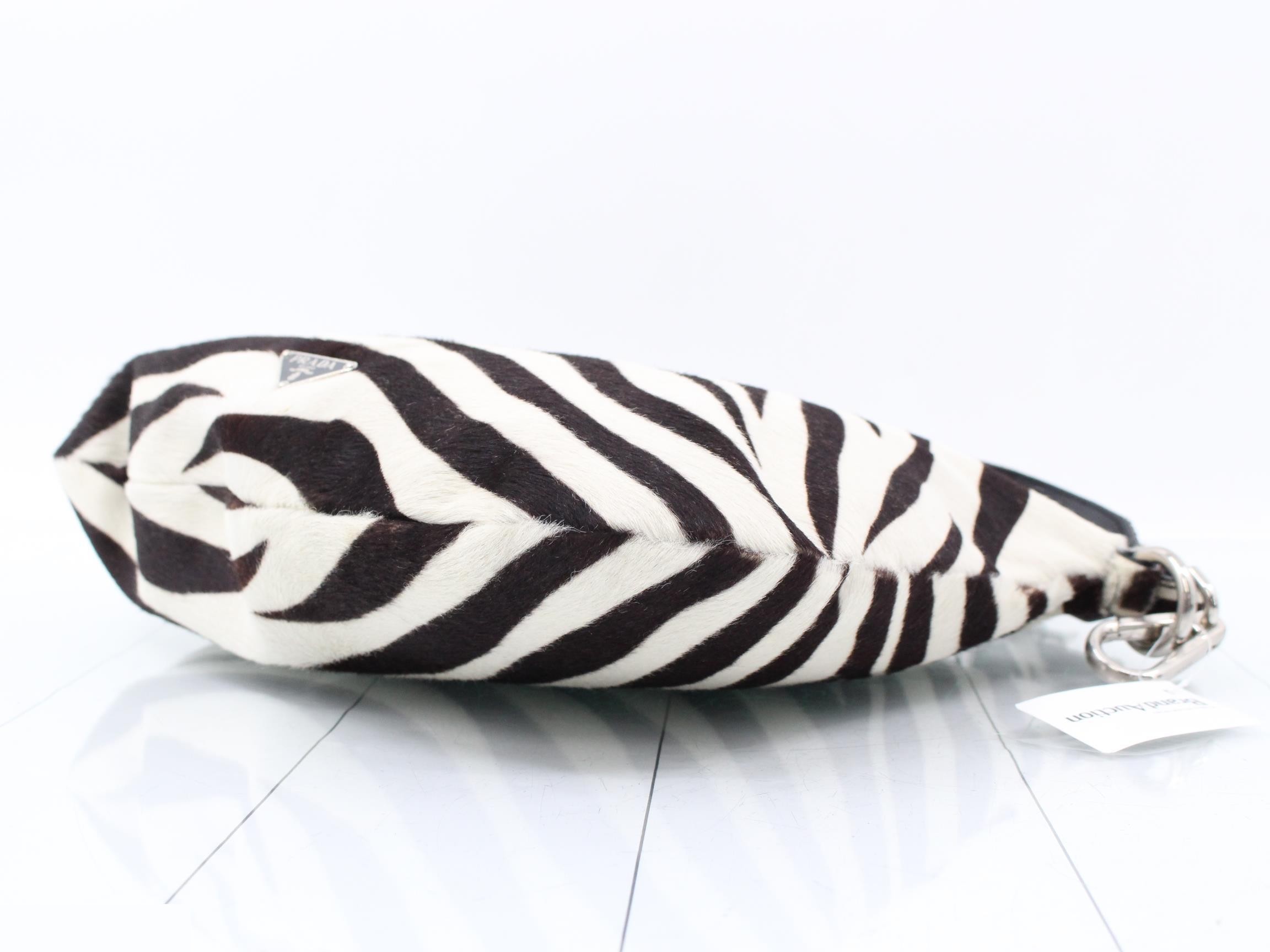 Zebra pattern shoulder bag — view 6
