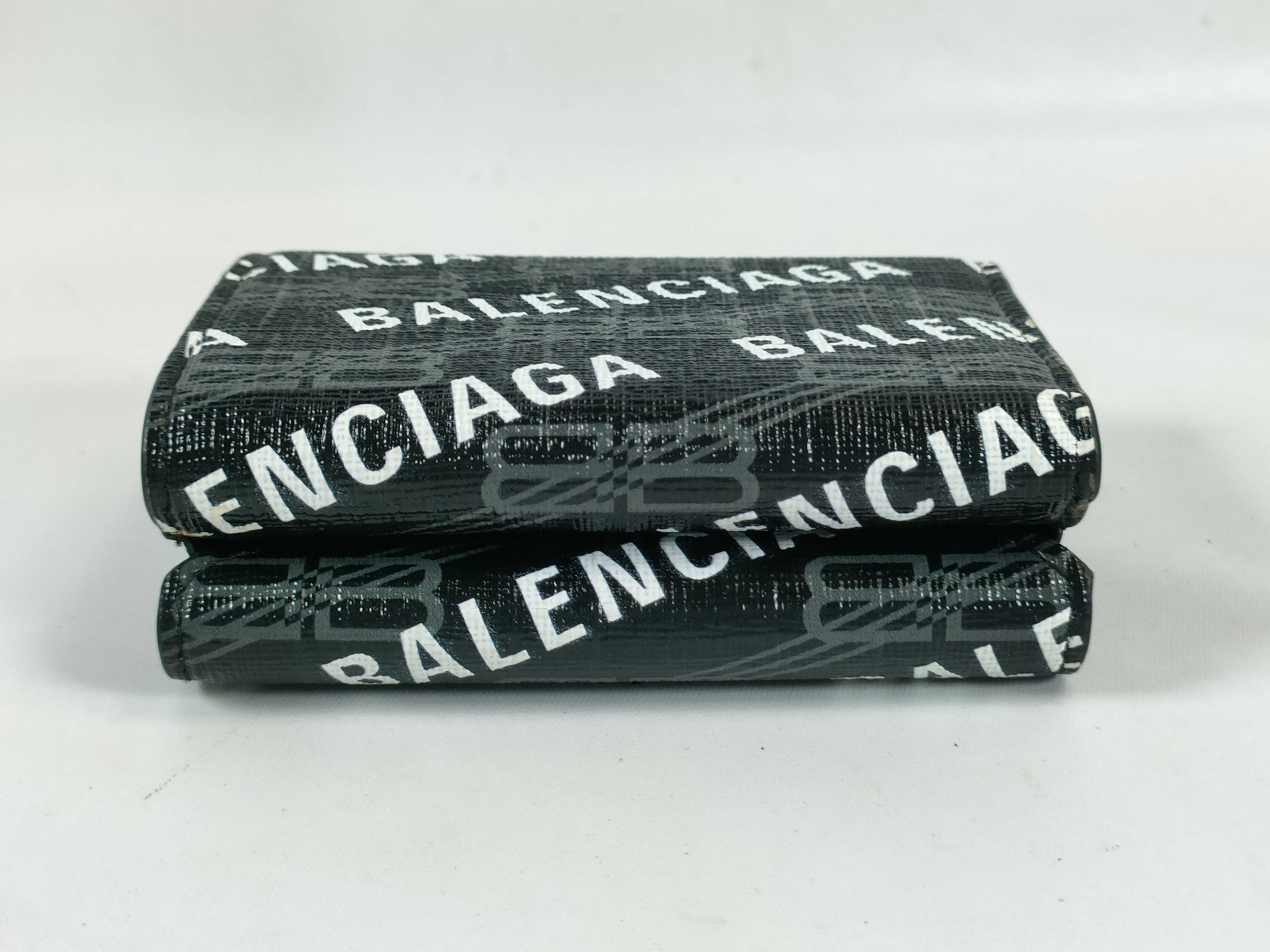 folding wallet with logo coin case — view 5