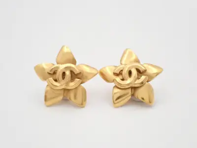 Coco Mark Gold Earrings