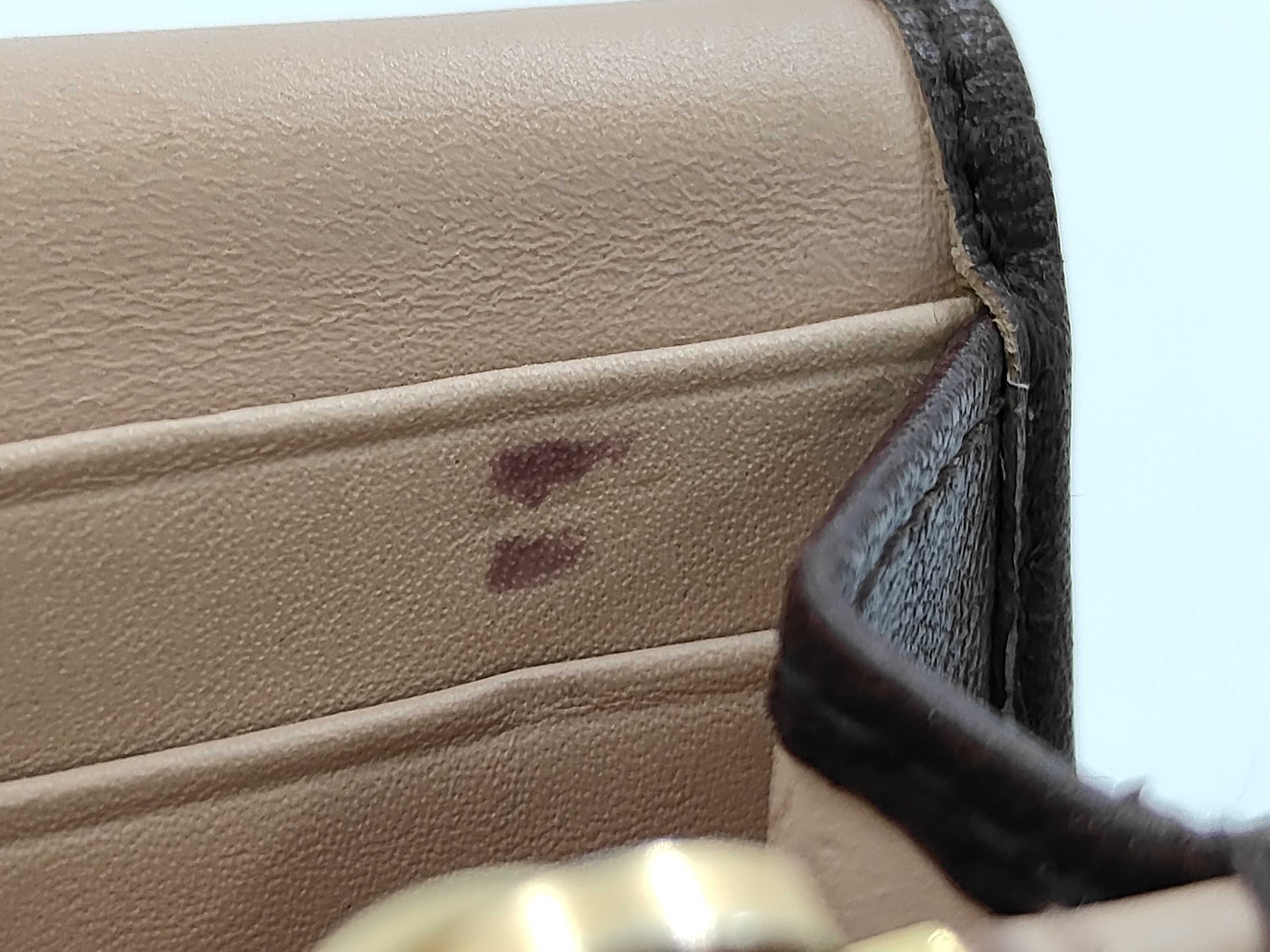 flap-style long wallet, calf leather, brown wallet — view 12