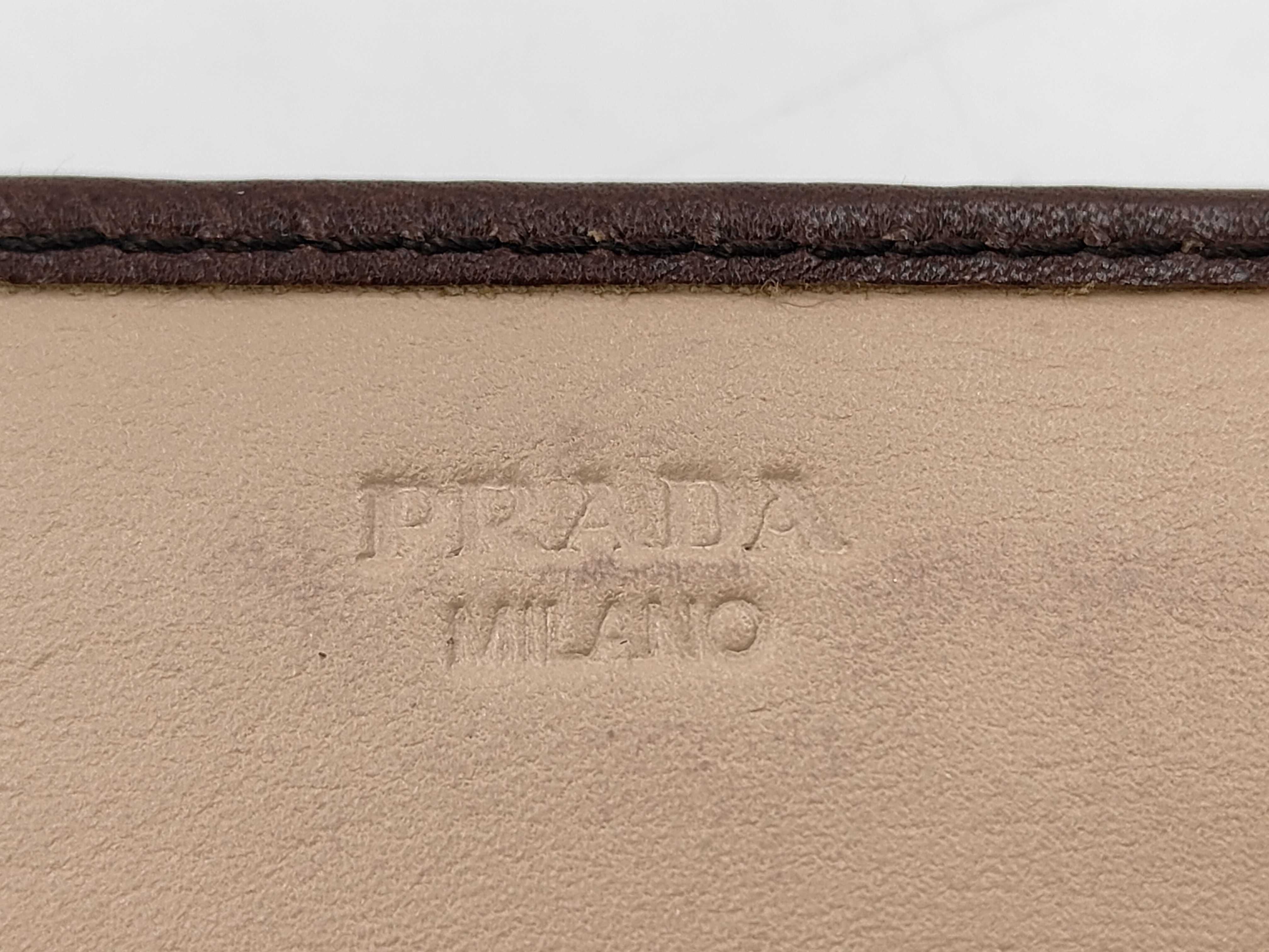 flap-style long wallet, calf leather, brown wallet — view 9