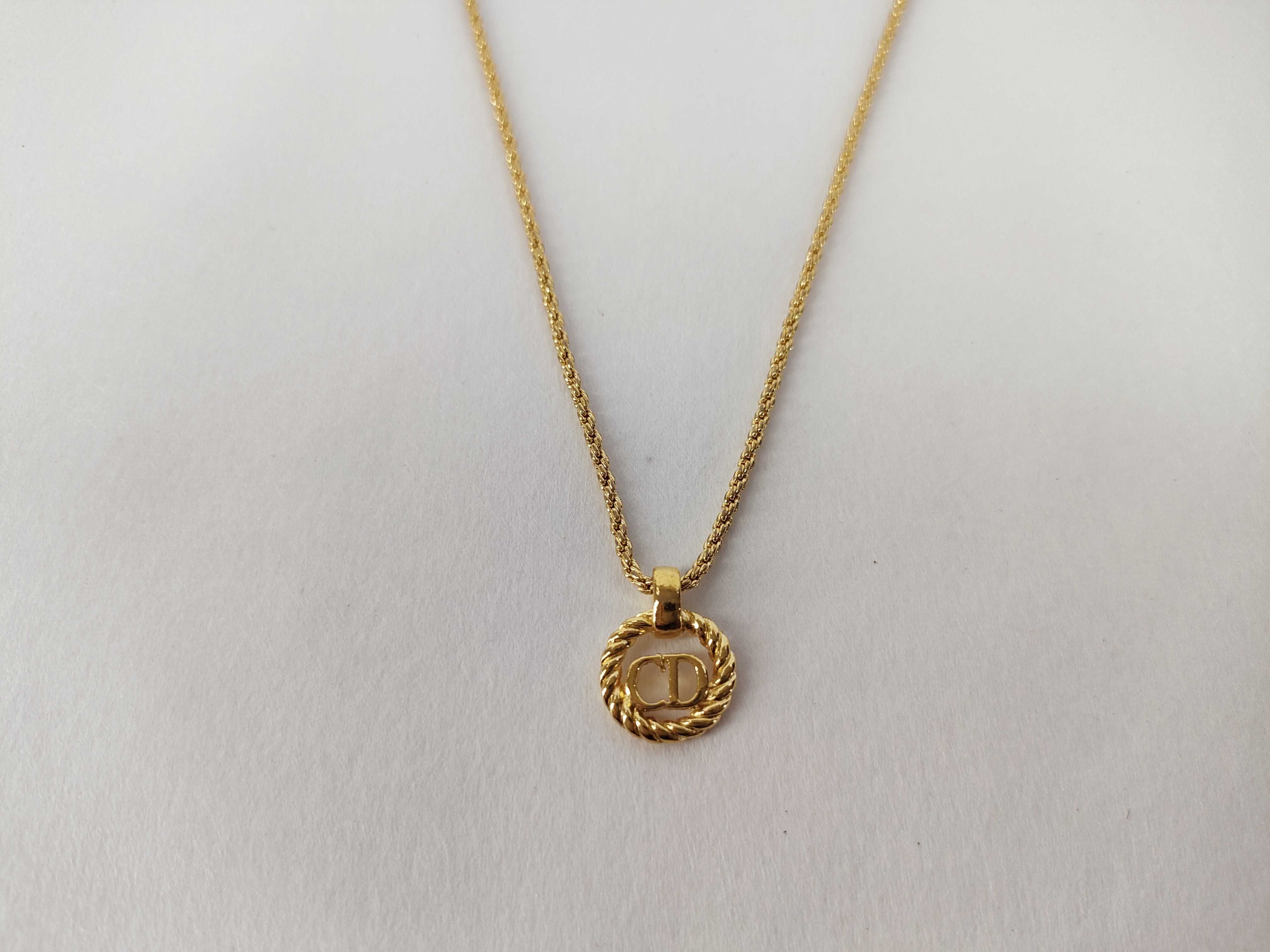 Circle CD Necklace