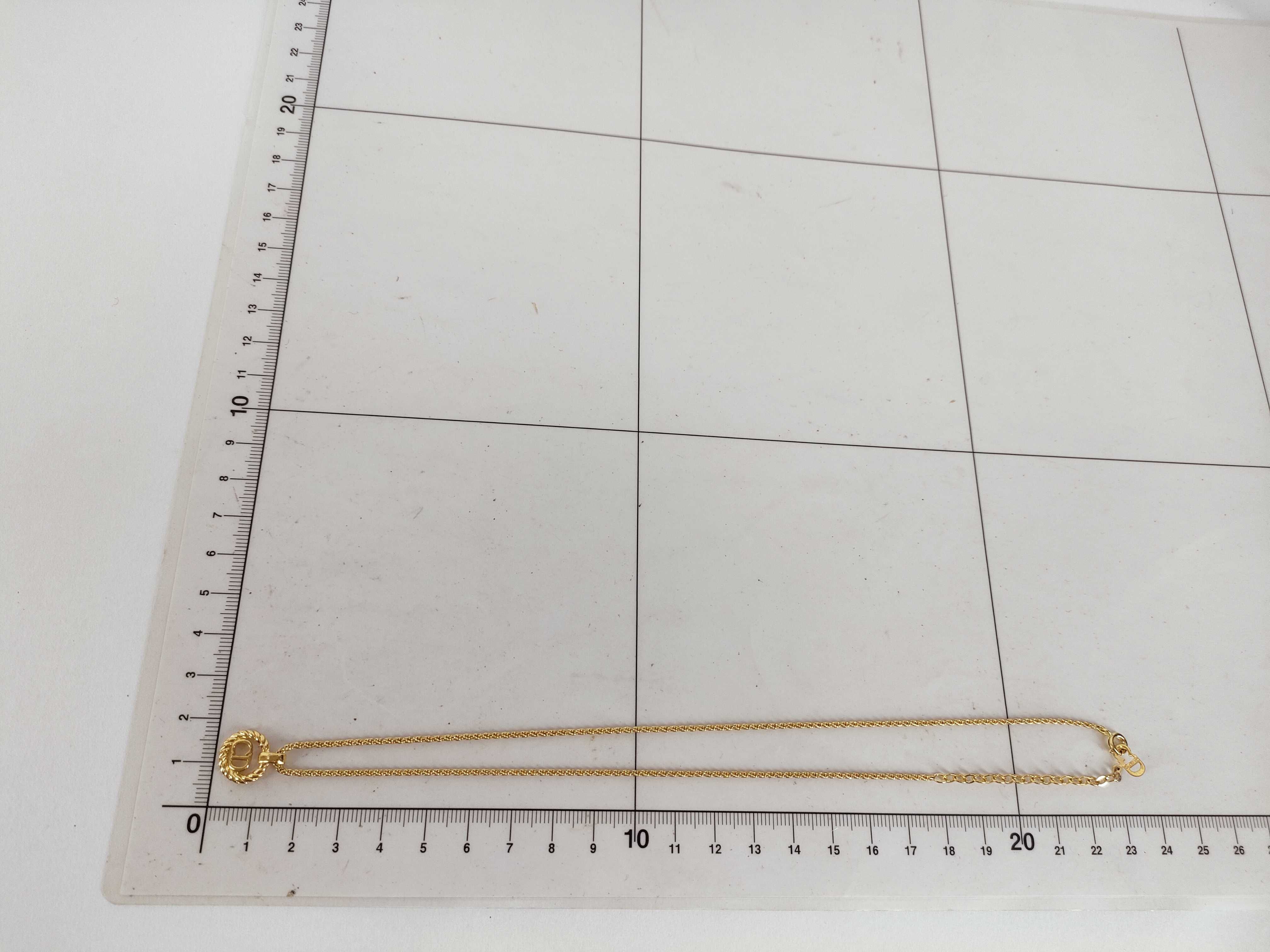 Circle CD Necklace — view 10