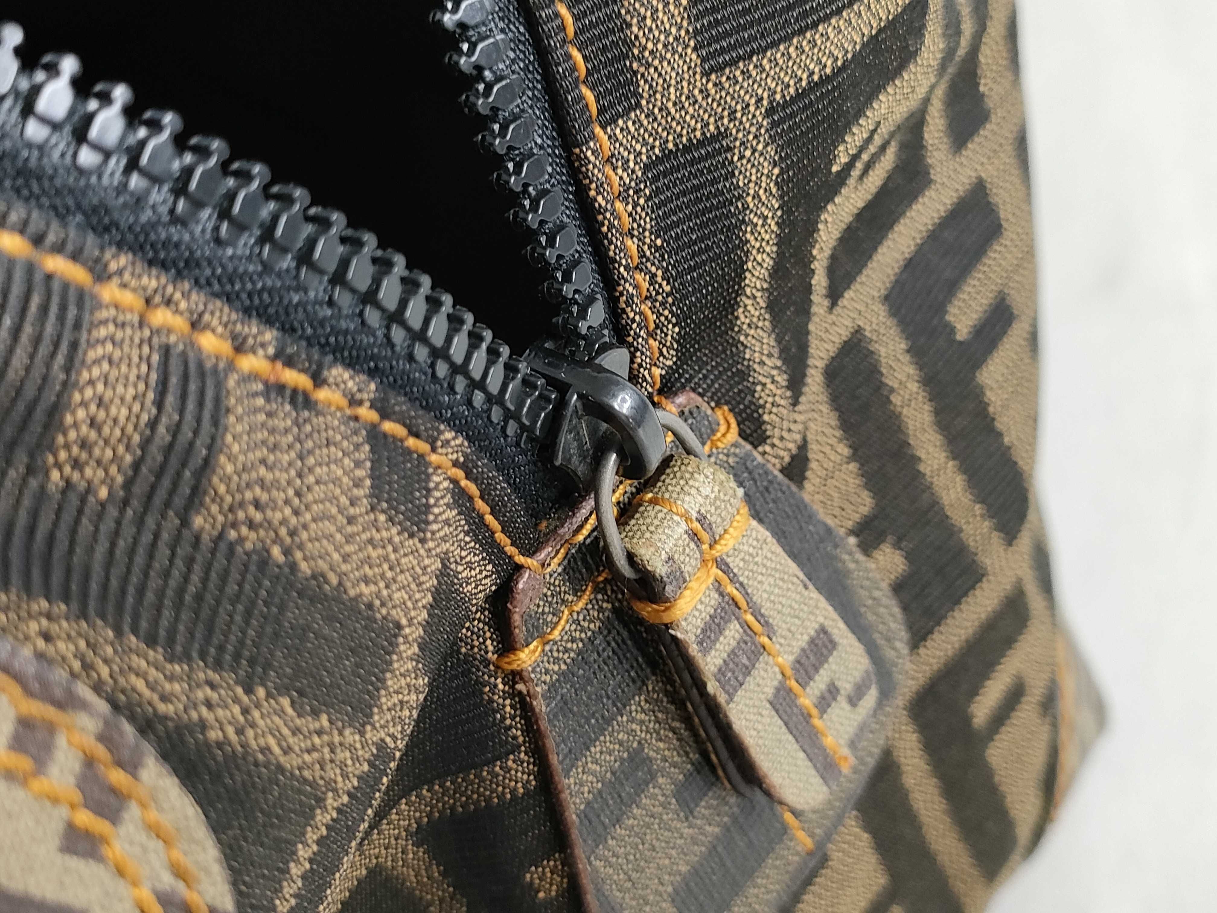 Zucca Pattern 8BL095 Zucca Mini Boston Handbag — view 13