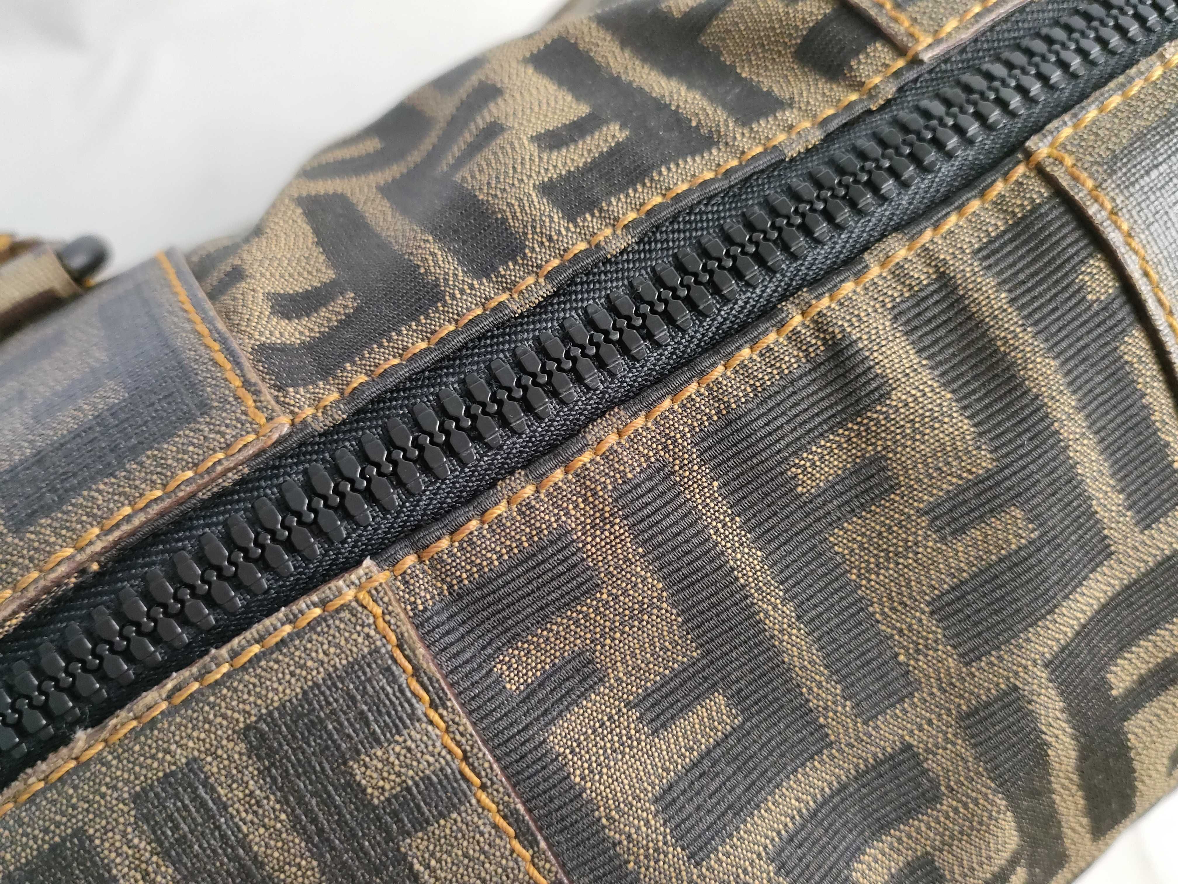 Zucca Pattern 8BL095 Zucca Mini Boston Handbag — view 8
