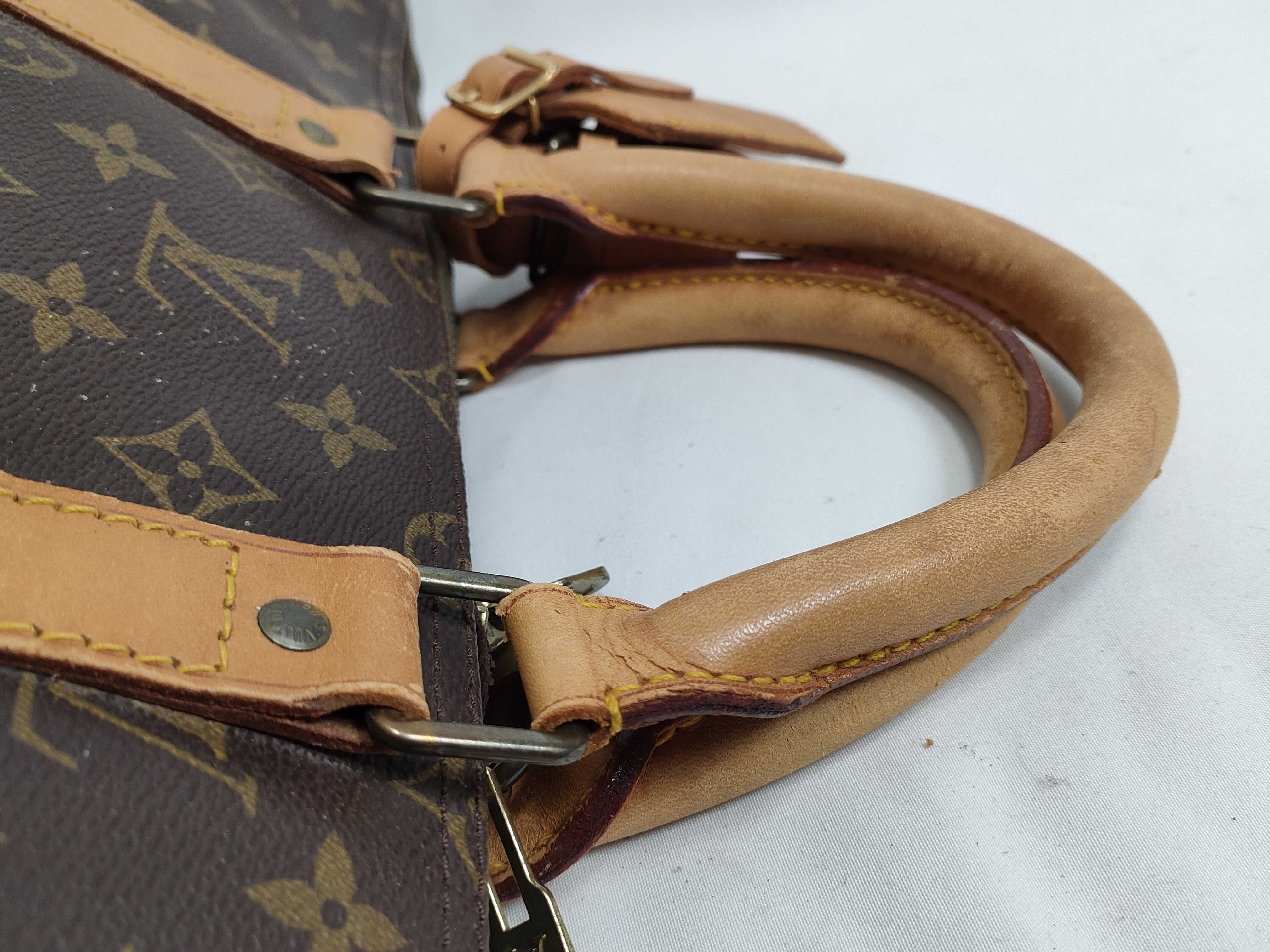 Monogram Louis Vuitton M41414 Keepall Bandouliere 55 Monogram SD858 Boston Bag — view 3