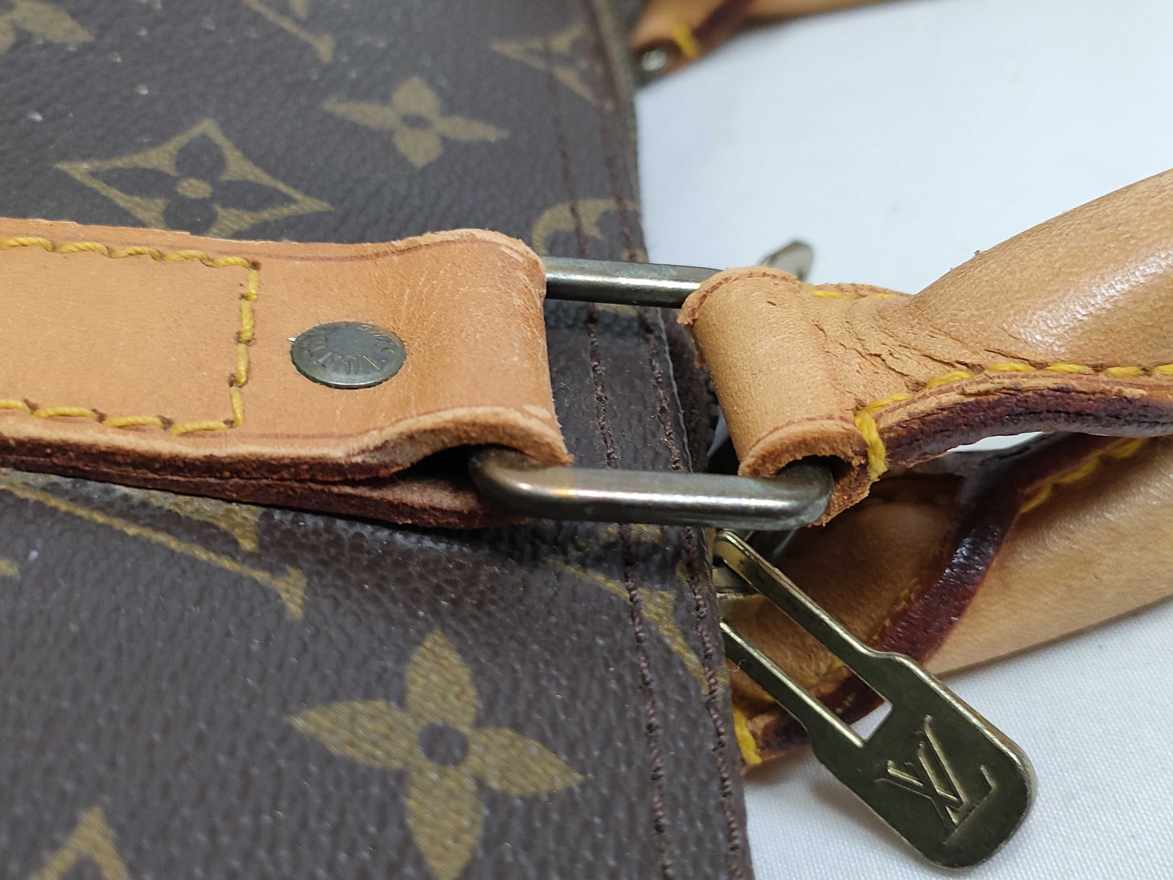 Monogram Louis Vuitton M41414 Keepall Bandouliere 55 Monogram SD858 Boston Bag — view 5