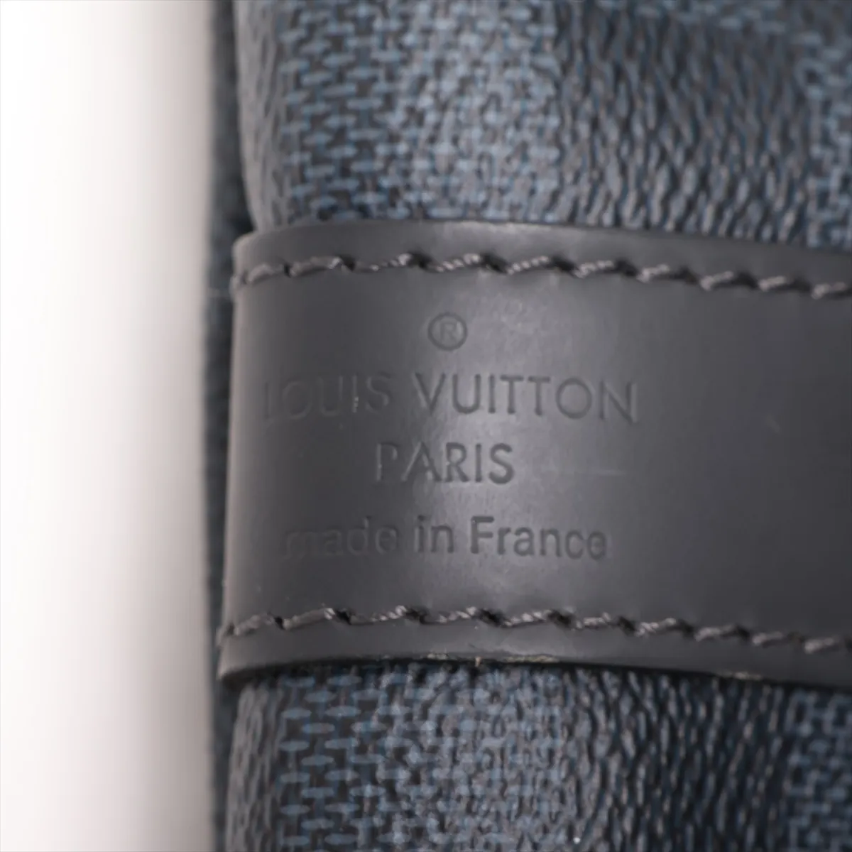 Damier Cobalt Keepall Bandoulière 45 N41349 DU3177 Blue — view 10