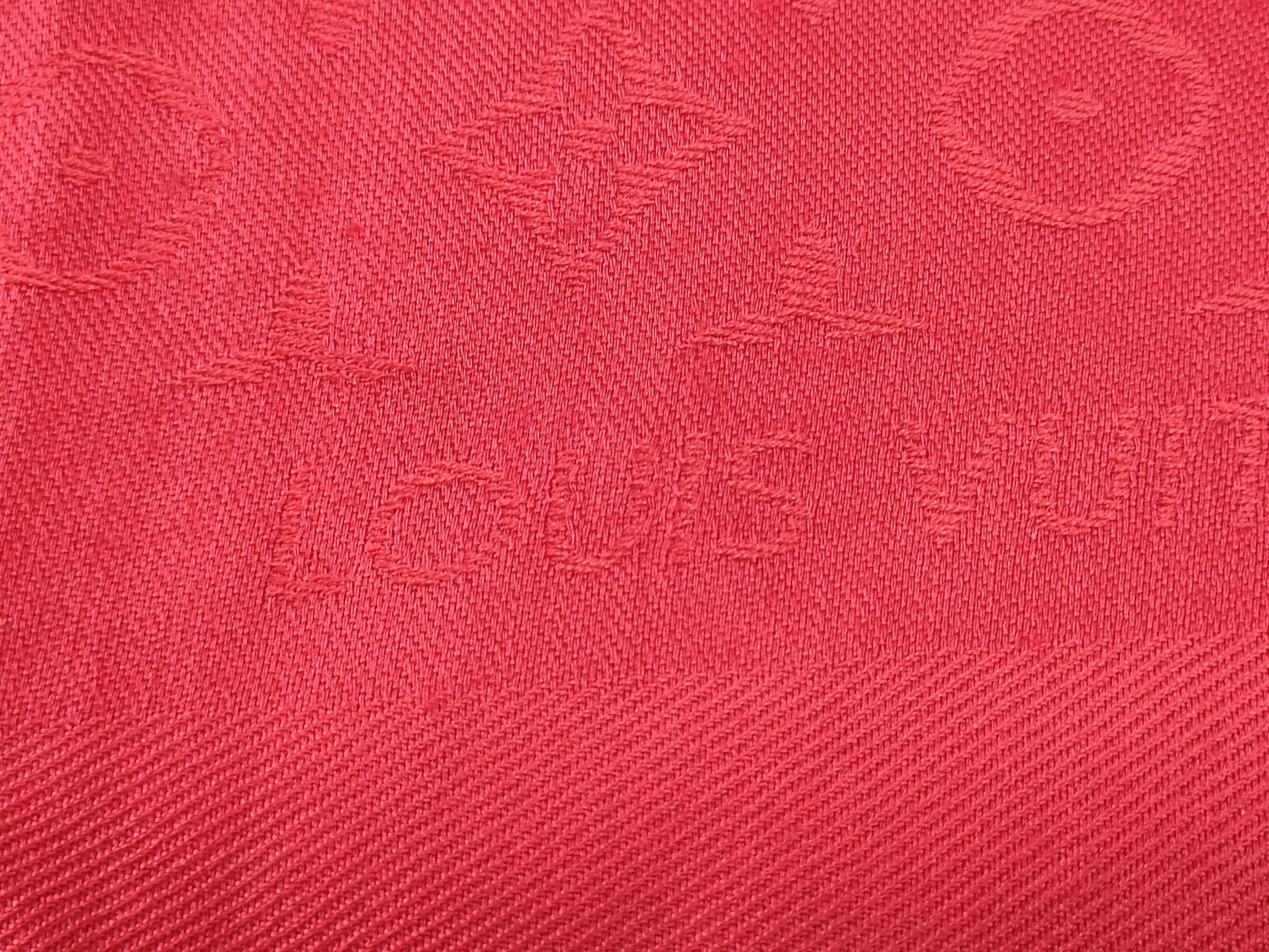 Monogram Shawl Stole and other accessories — view 4
