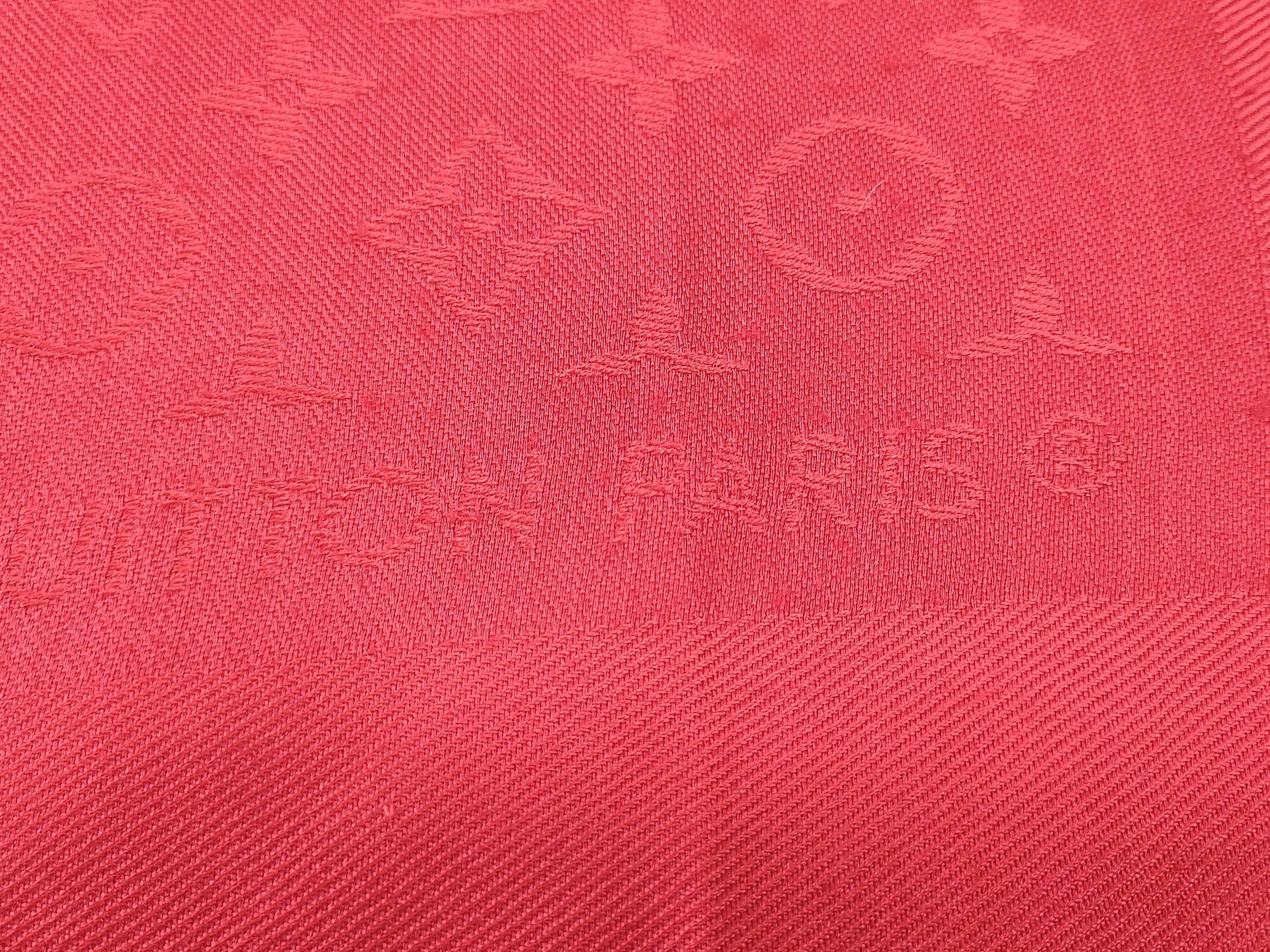 Monogram Shawl Stole and other accessories — view 5