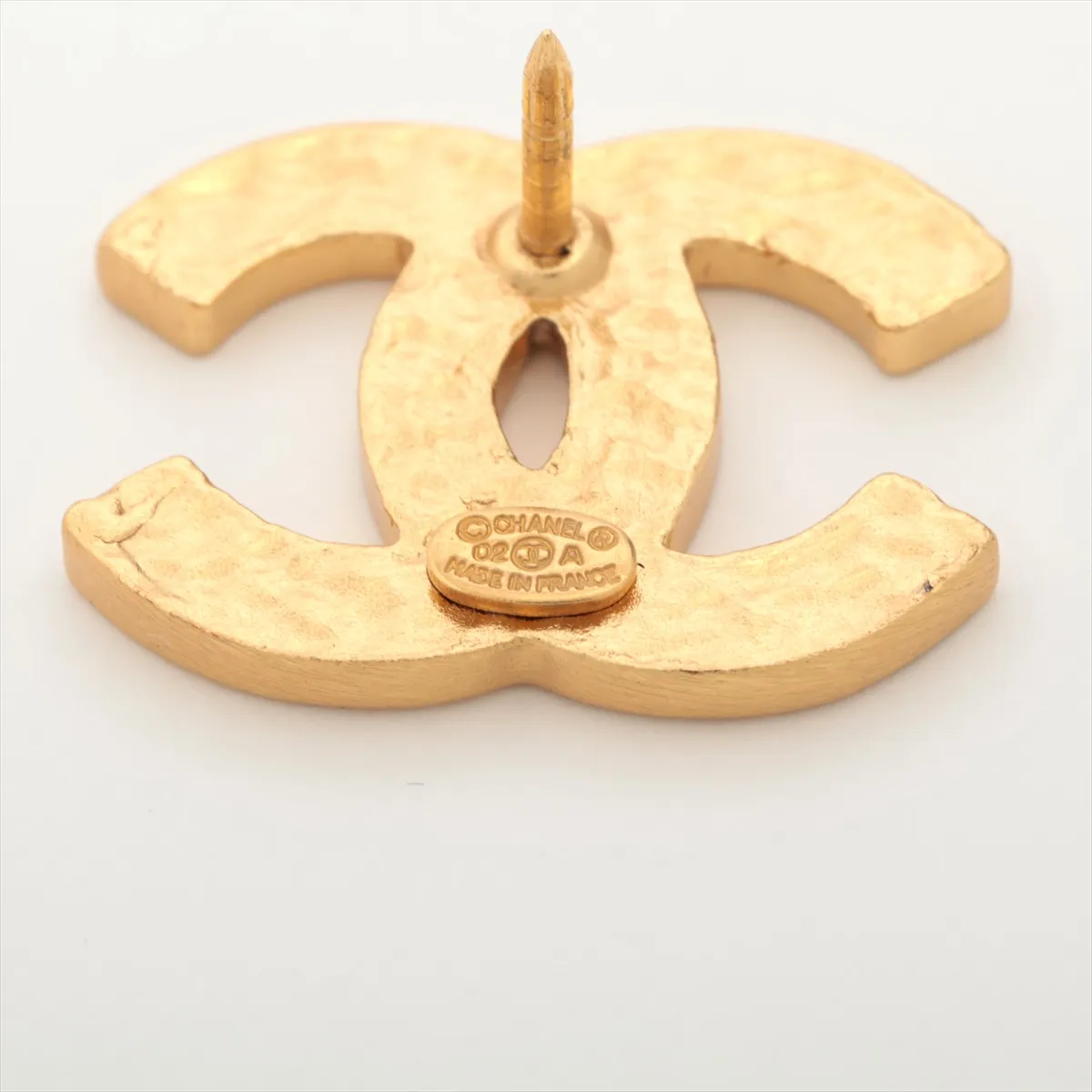 Cocomark 02A Pin Brooch GP Black x Gold — view 4