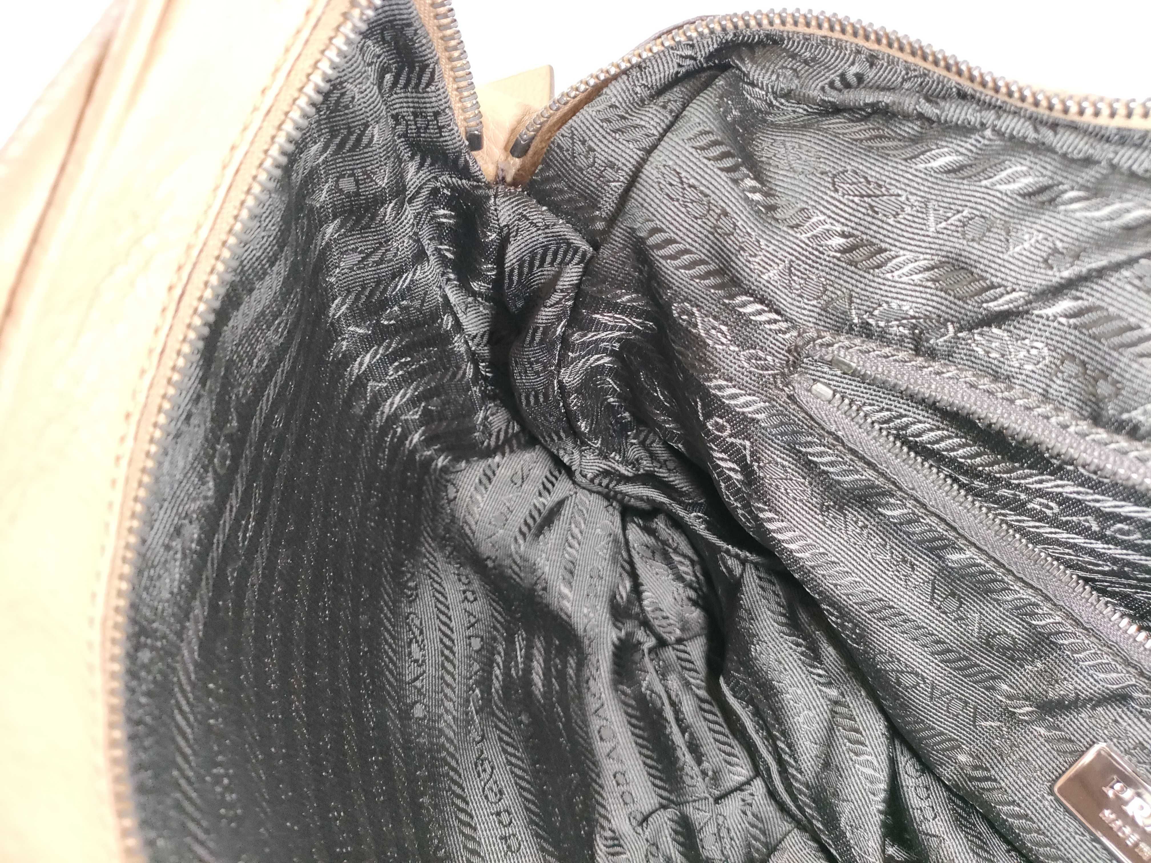 Logo Messenger Leather Shoulder Bag — view 12
