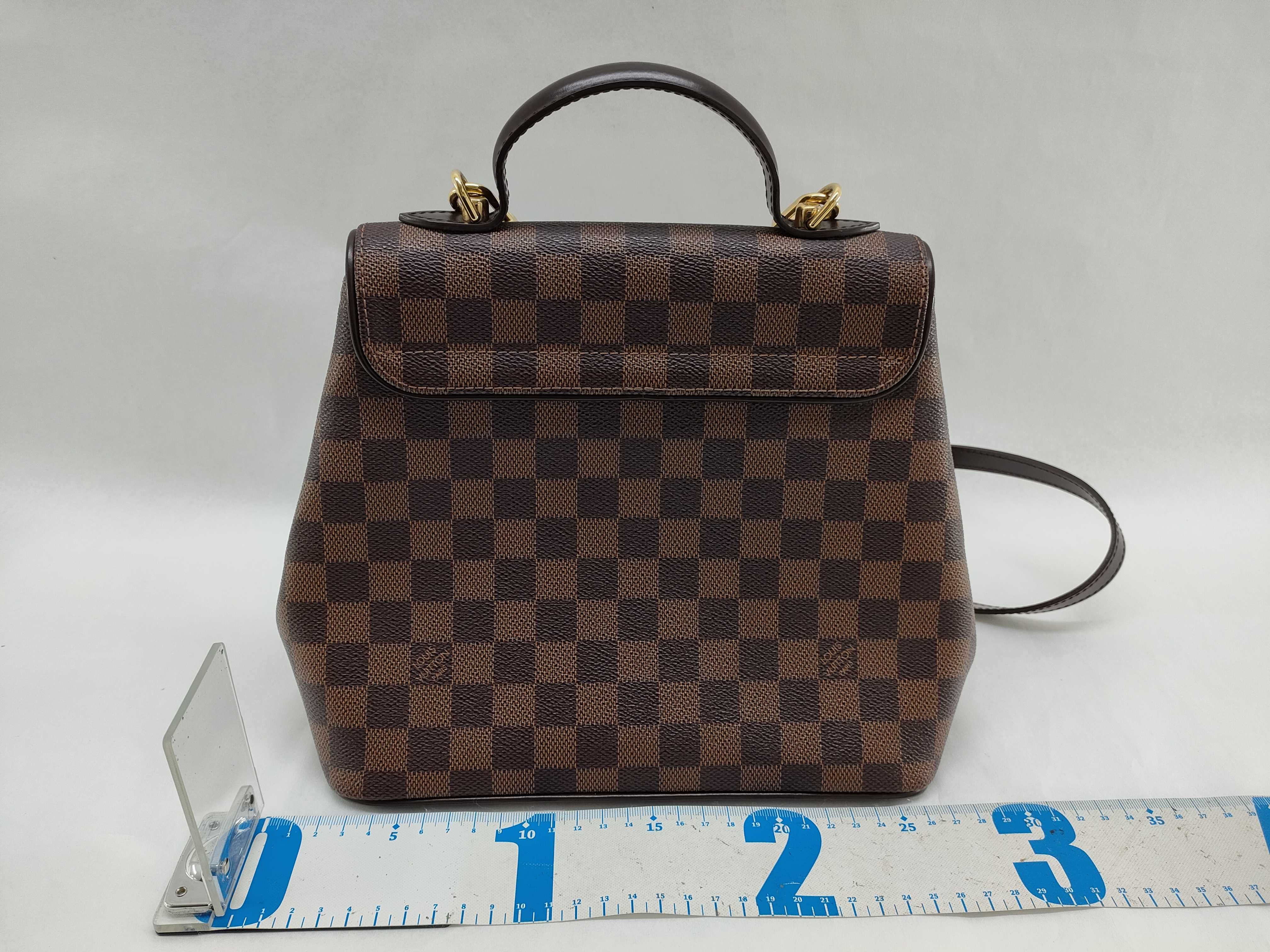 Damier Louis Vuitton Bergamo Damier Ebene Handbag N41167 Handbag — view 2