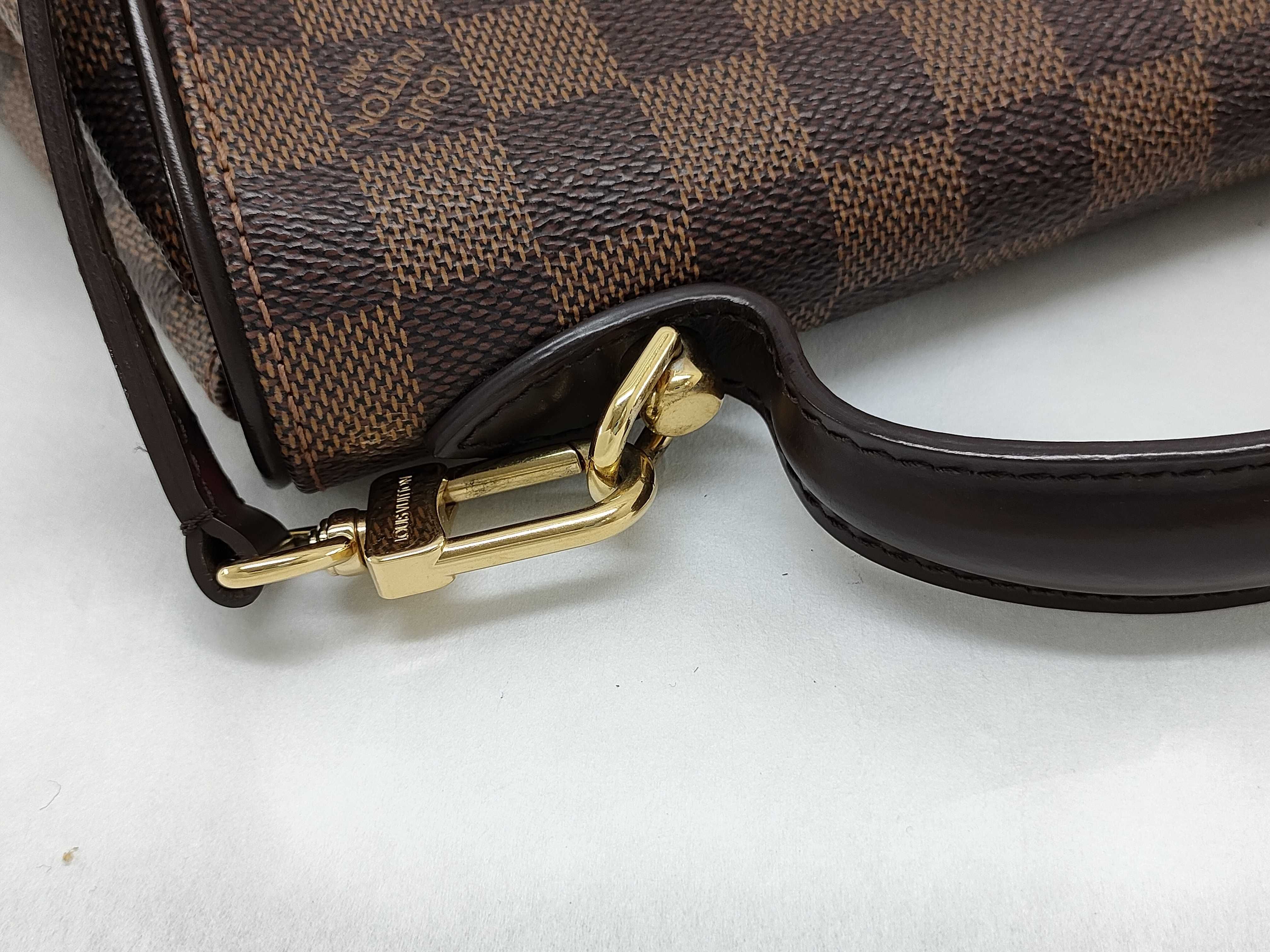 Damier Louis Vuitton Bergamo Damier Ebene Handbag N41167 Handbag — view 5
