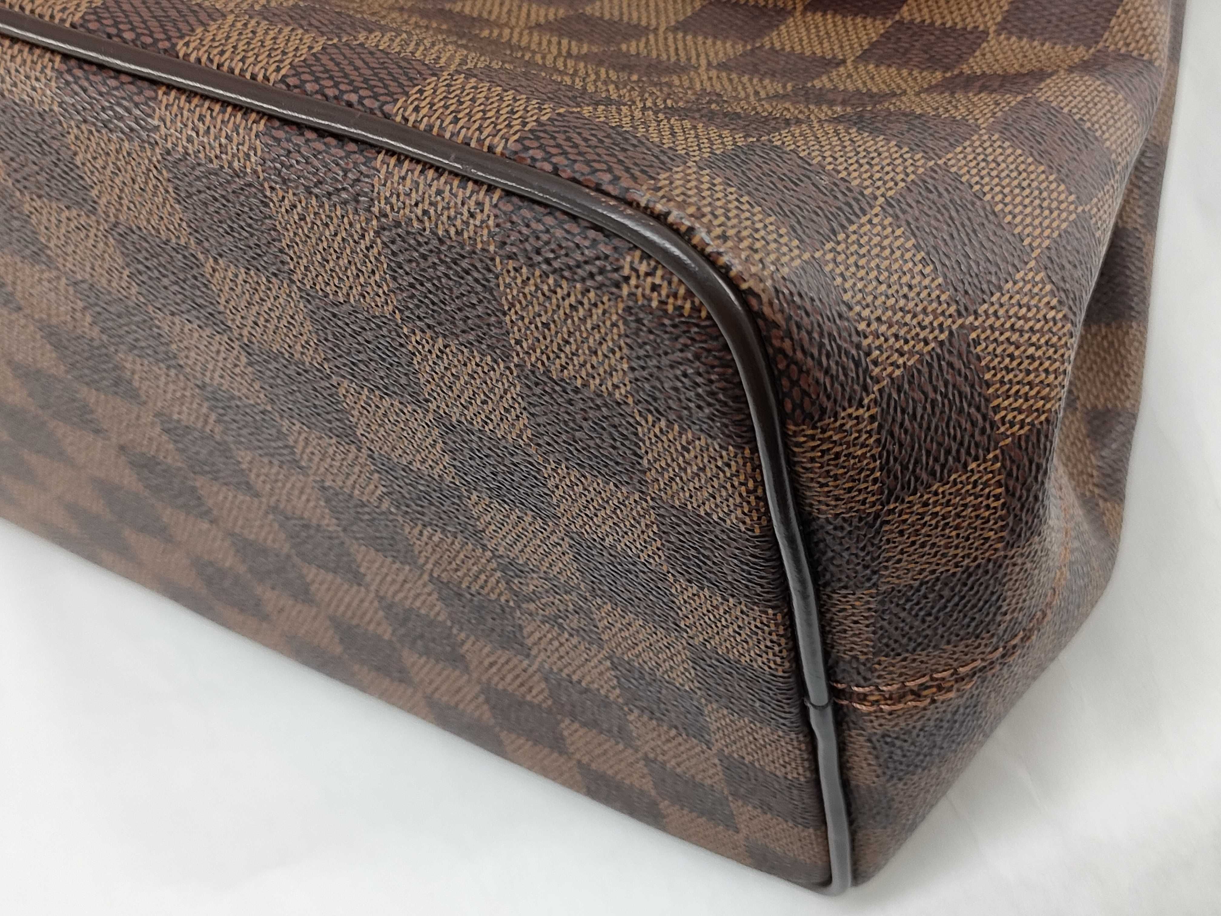 Damier Louis Vuitton Bergamo Damier Ebene Handbag N41167 Handbag — view 6