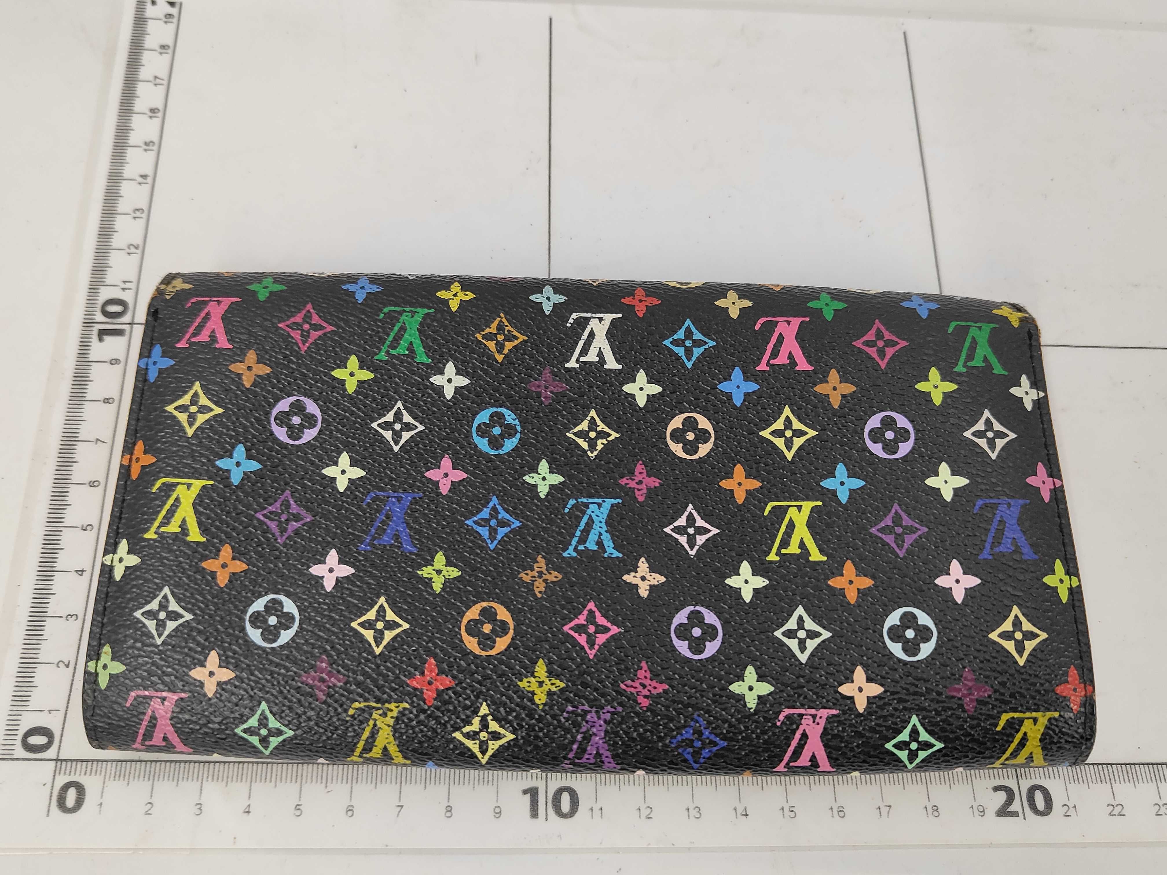 Monogram Multicolor Louis Vuitton Multi Portefeuille Sarah Noir TH0046 Wallet — view 2
