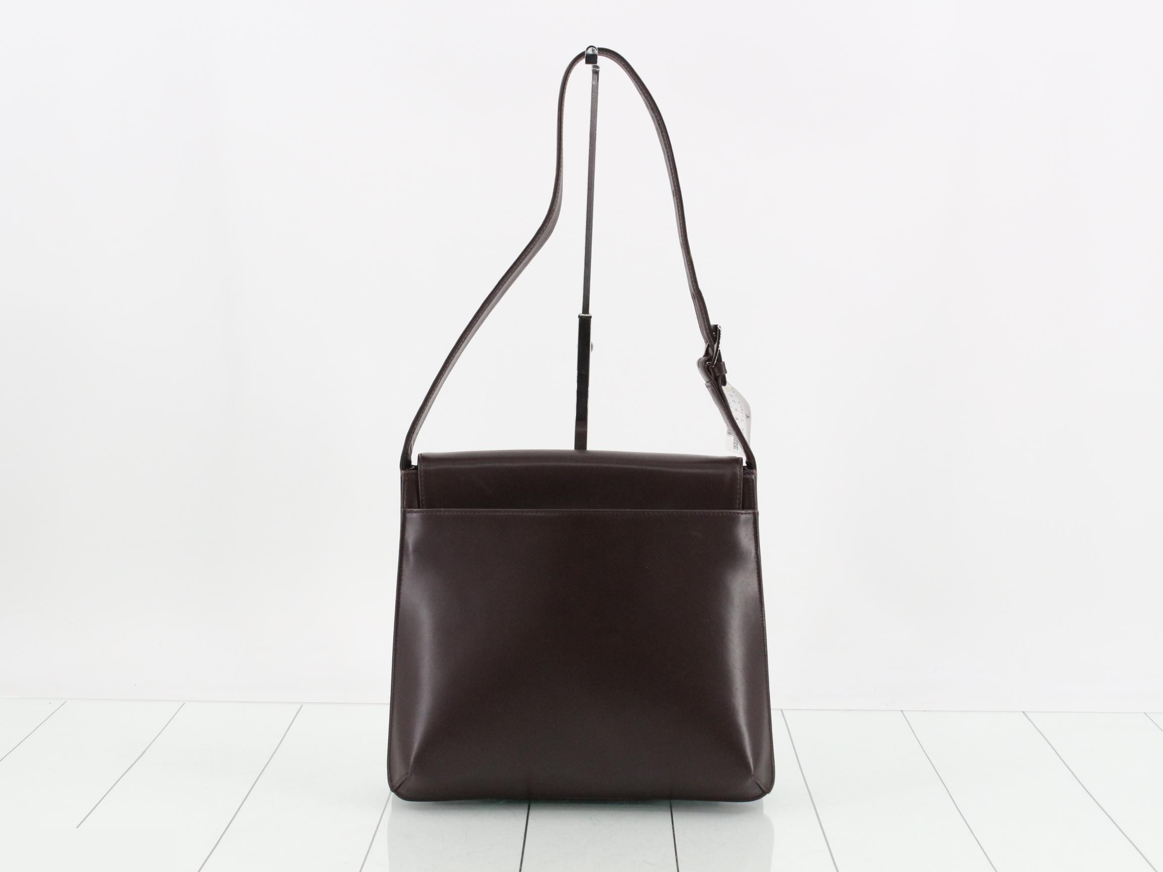 one-shoulder bag, brown — view 2