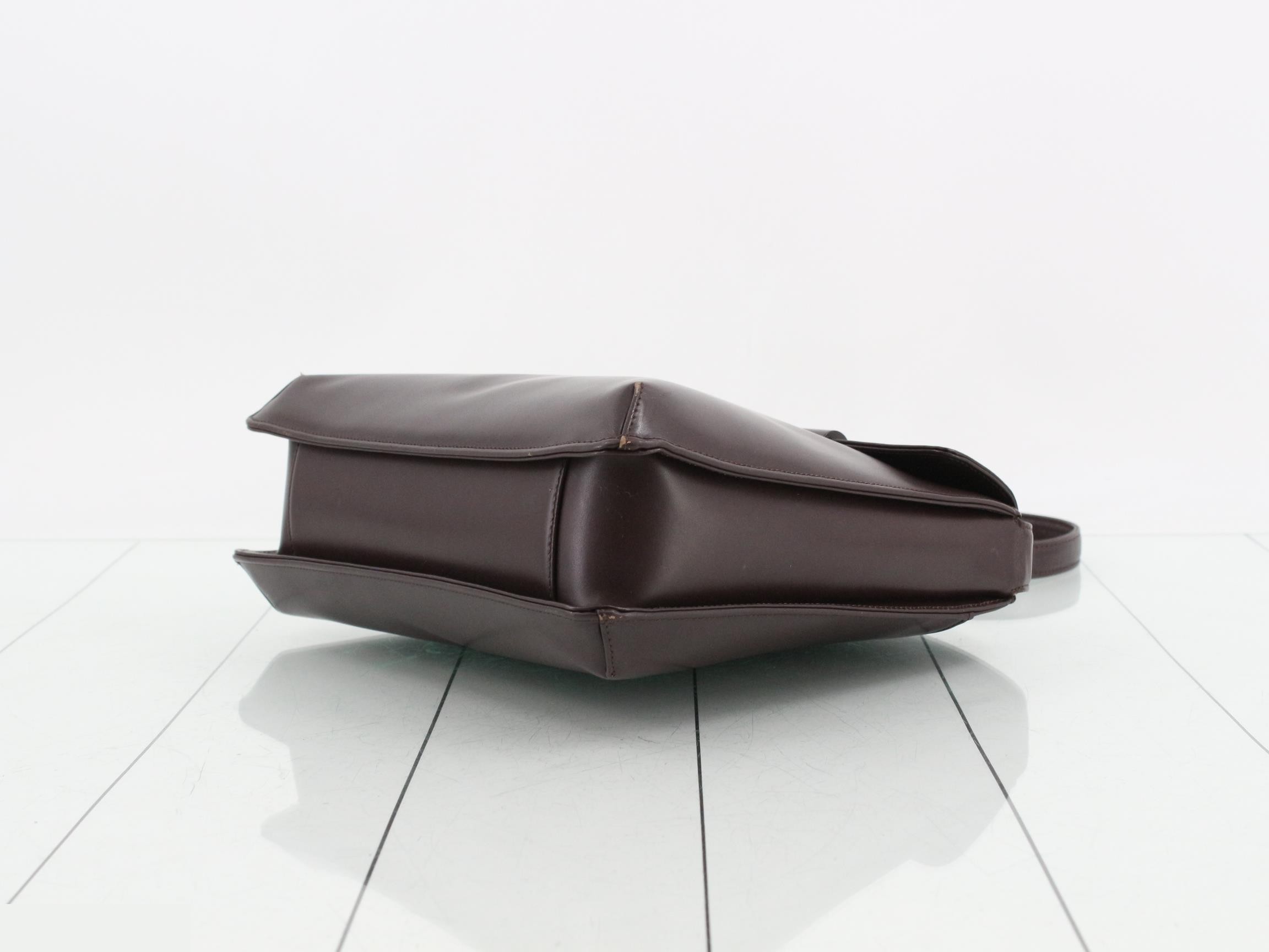 one-shoulder bag, brown — view 6