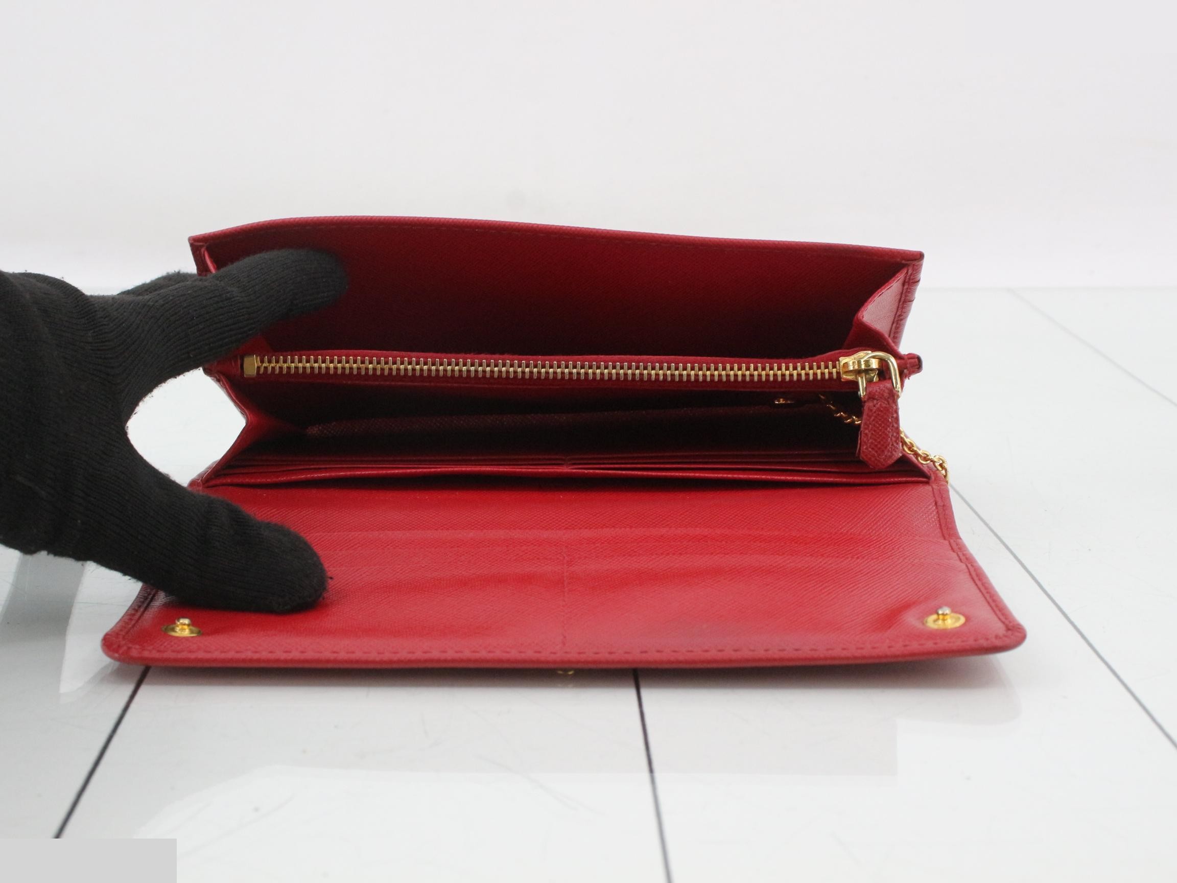 Long wallet with pass case — view 4