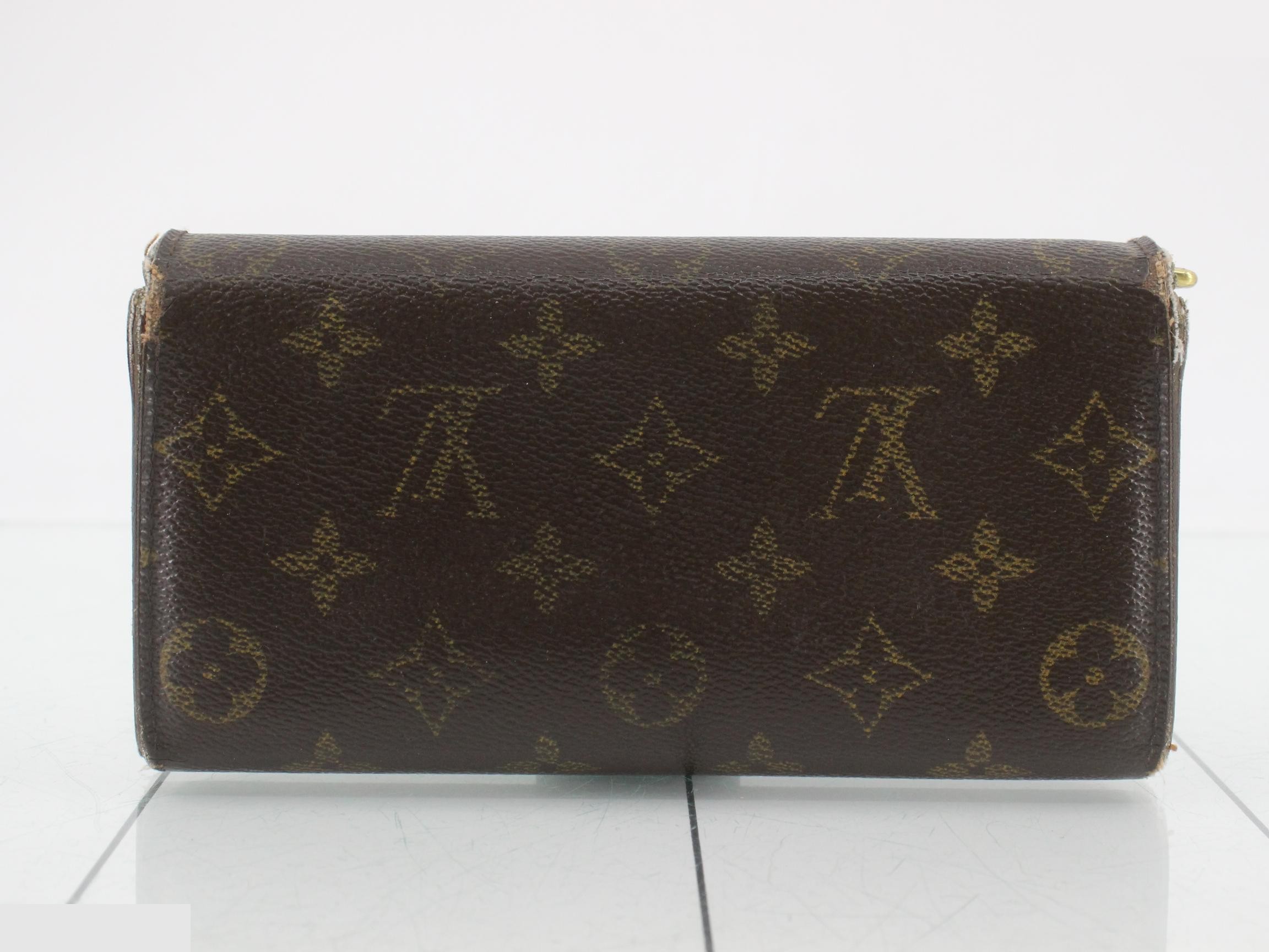 Monogram Portefeuille Sarah Bi-fold Long Wallet — view 2