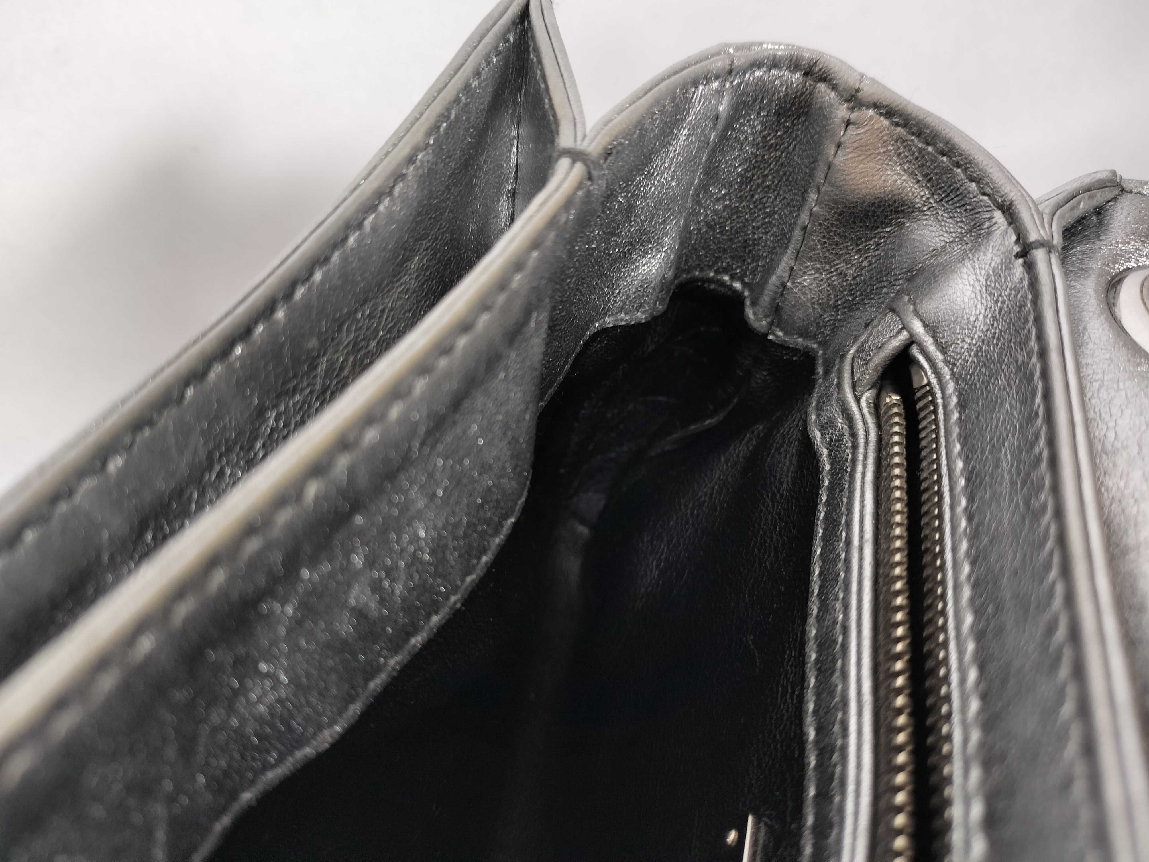 Silver Gathered Shoulder Bag — view 7