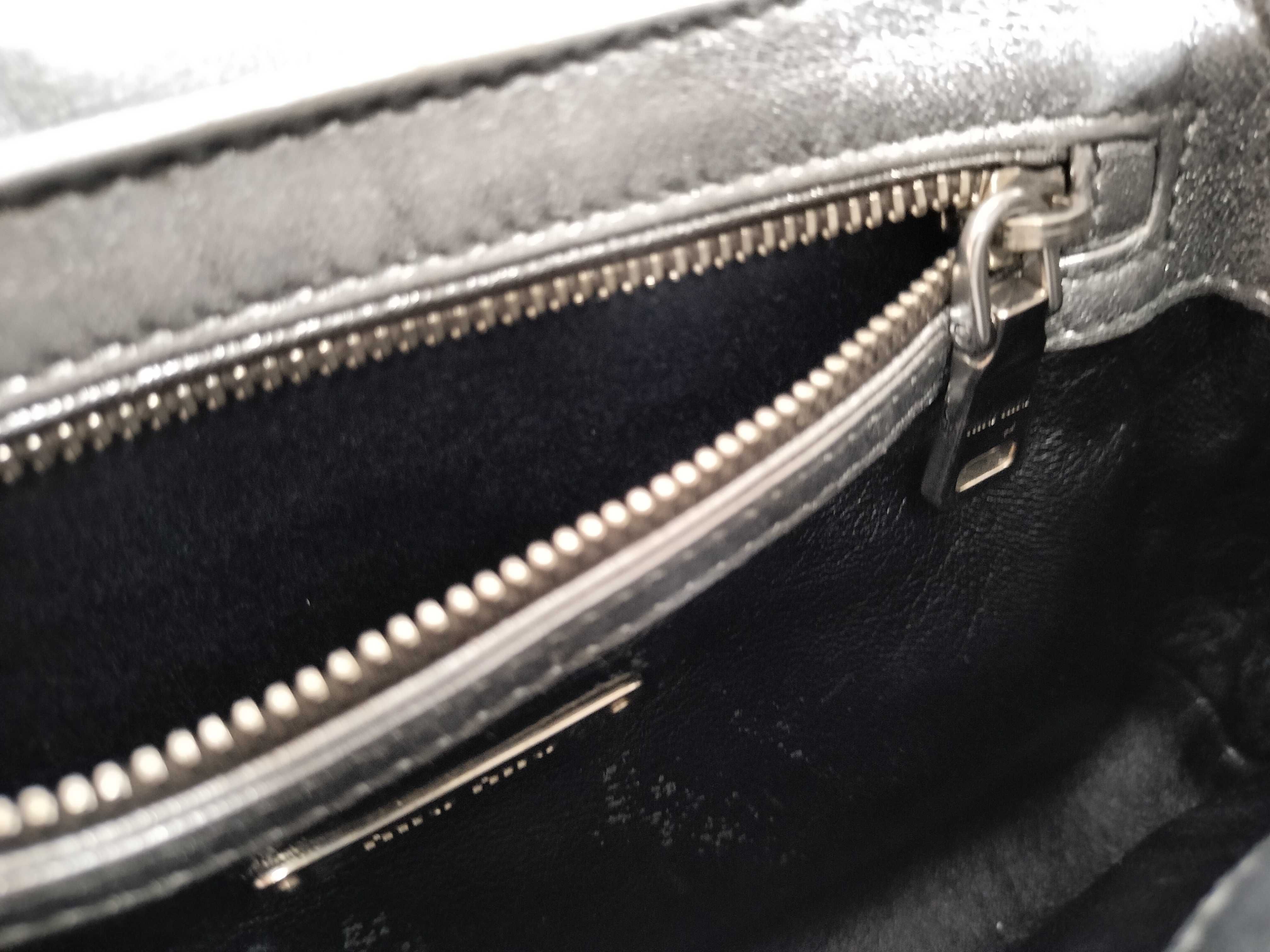 Silver Gathered Shoulder Bag — view 9